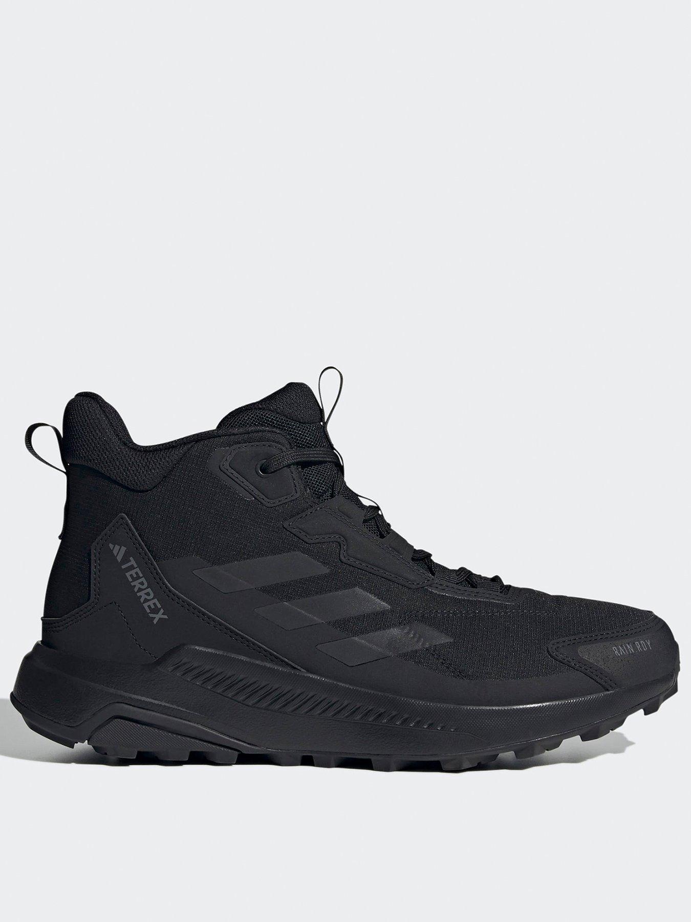 adidas Terrex Mens Anylander Mid Rain Ready Hiking Boots - Black