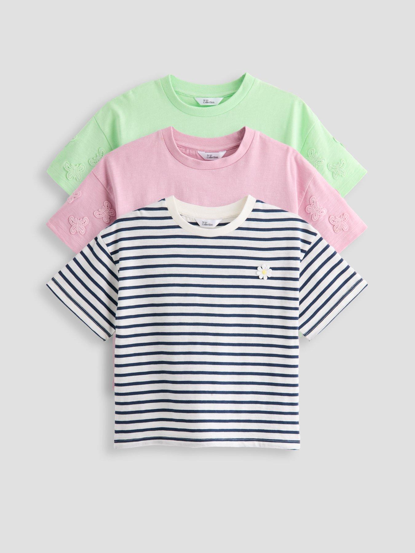 the-very-collection-girl-3-pack-applique-detail-t-shirt-multi