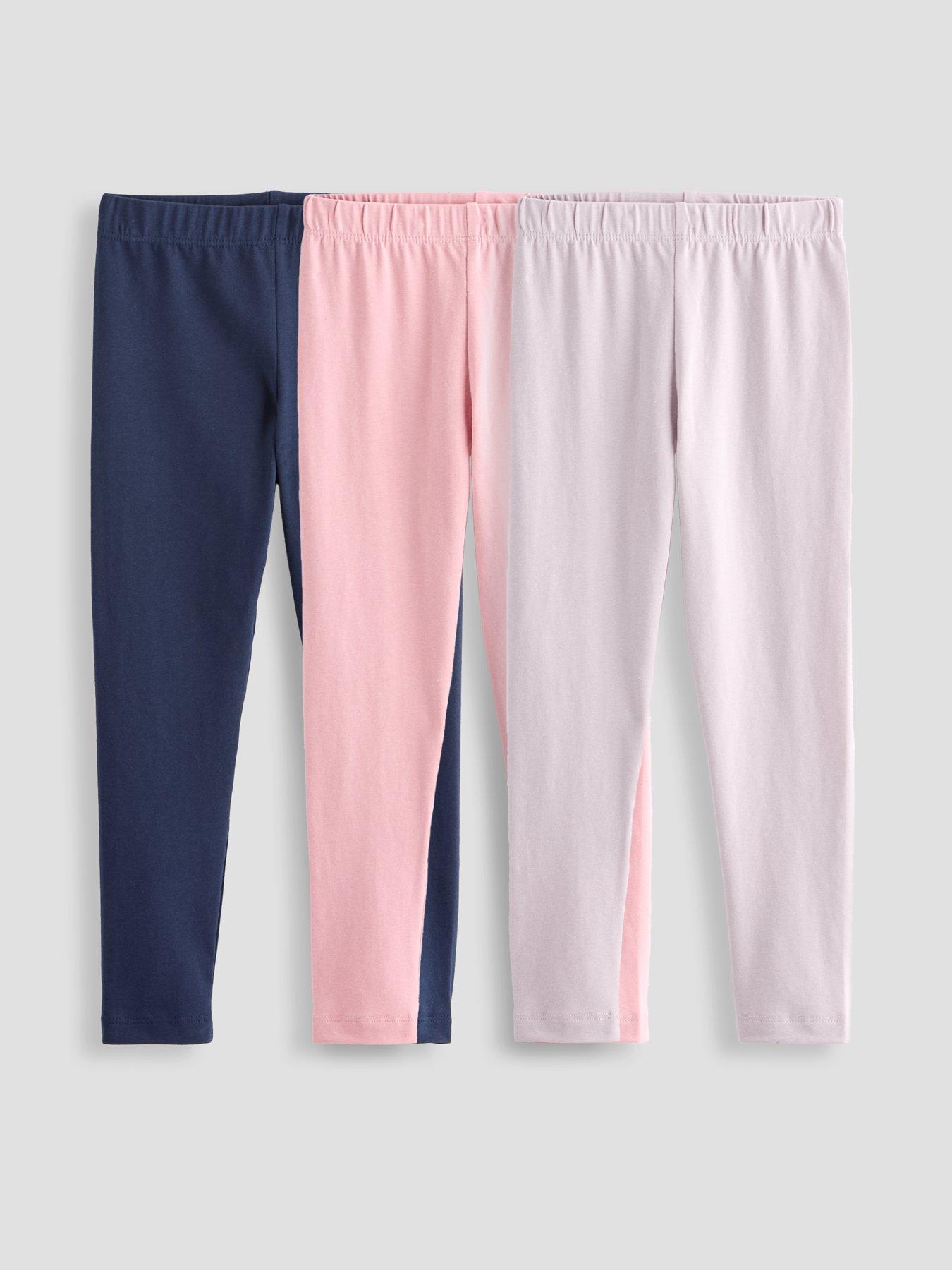 The Very Collection Girls 3 Pack Leggings - Multi