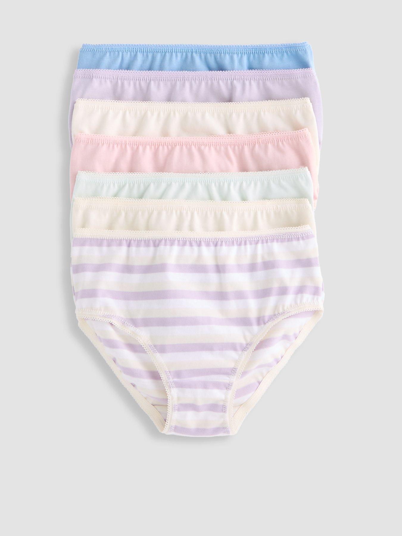 The Very Collection Girls 7 Pack Full Briefs - Multi