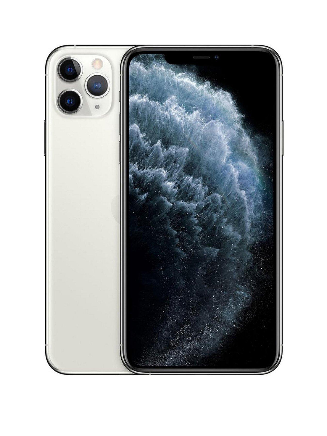 Refurbished Apple iPhone 11 Pro Max - 64GB, Silver (Pristine Condition)