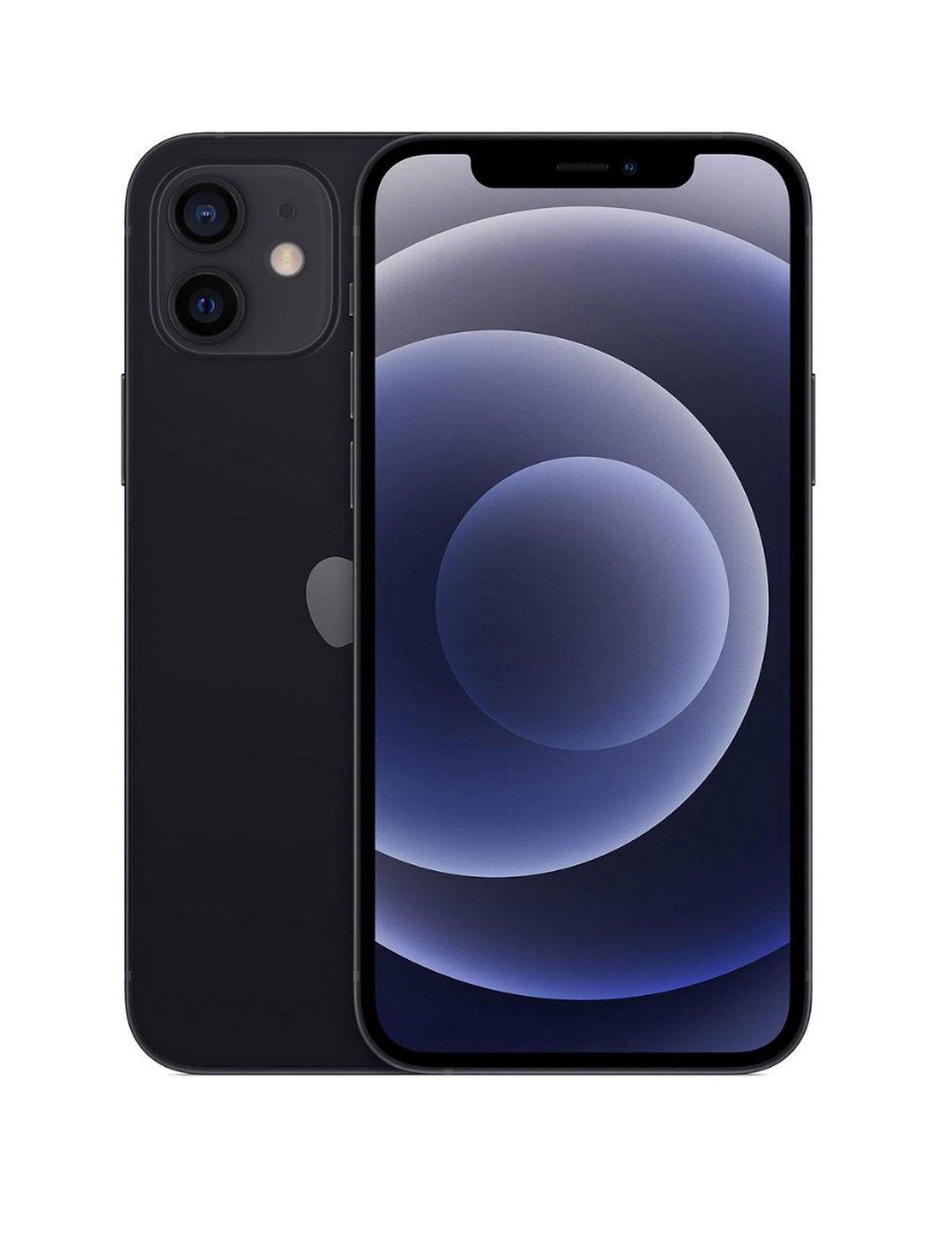 Image 1 of 4 of Refurbished Apple iPhone 12 - 64GB, Black (Pristine Condition)