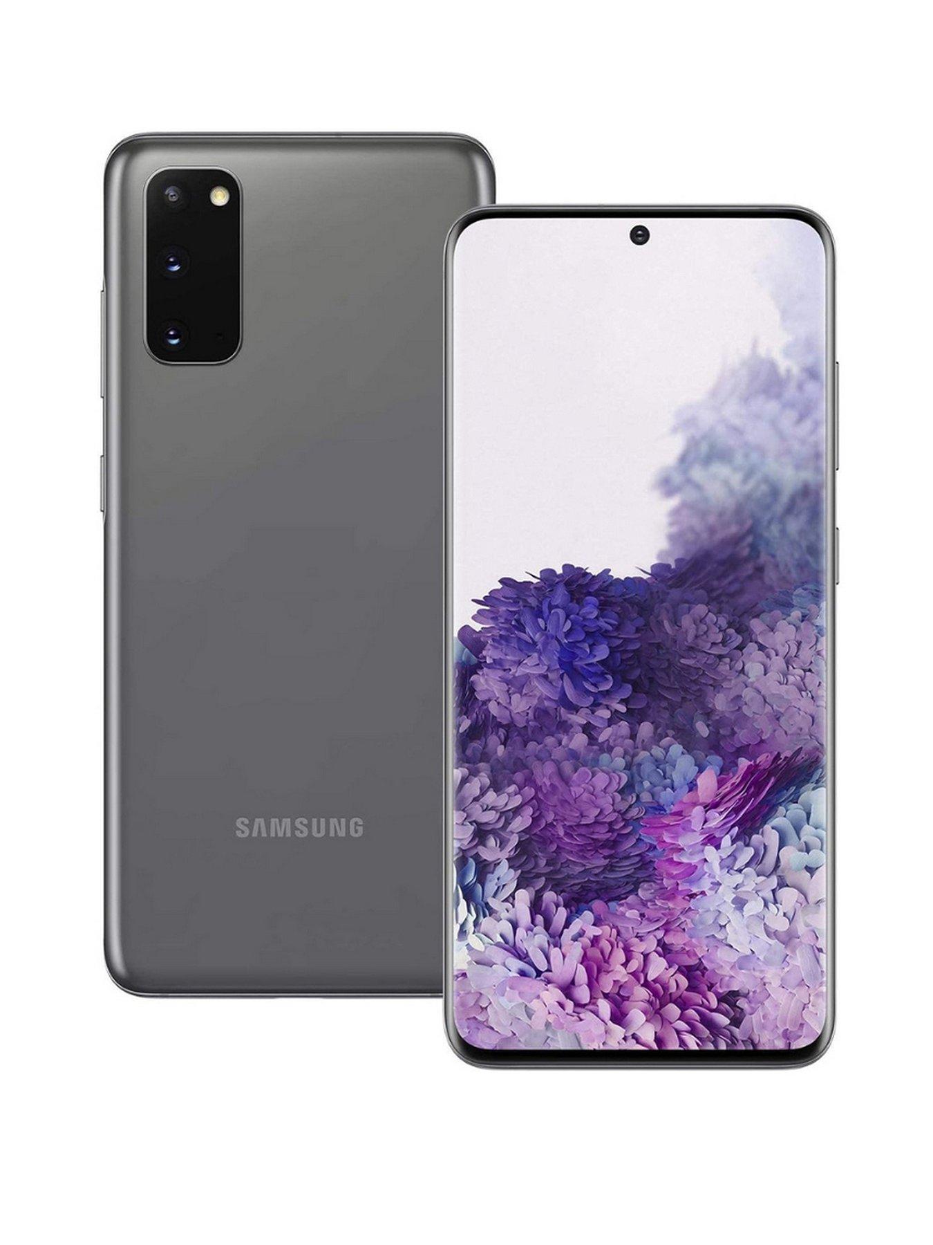 Refurbished Samsung Galaxy S20 - 128GB, Cosmic Grey (Pristine Condition)