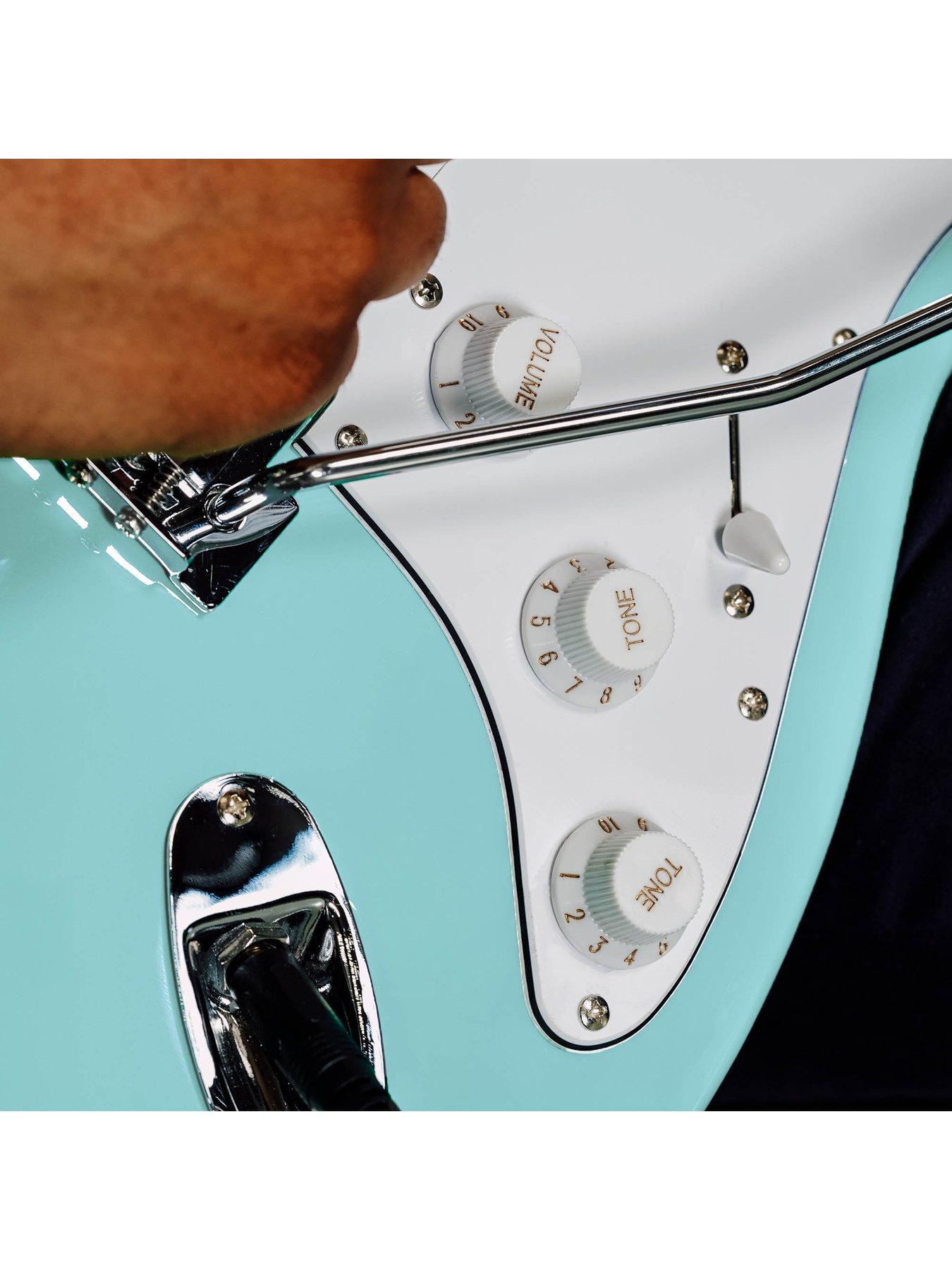 Image 6 of 6 of 3rd Avenue Full Size 4/4 Electric Guitar Pack with Amp - Pastel Blue