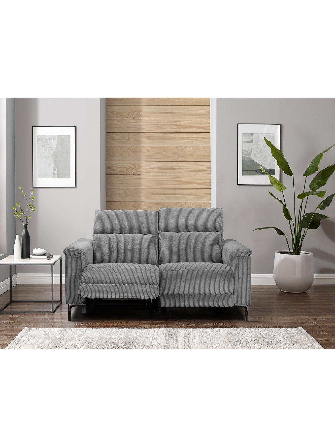  image of dorel-home-lund-2-seater-electric-recliner-sofa