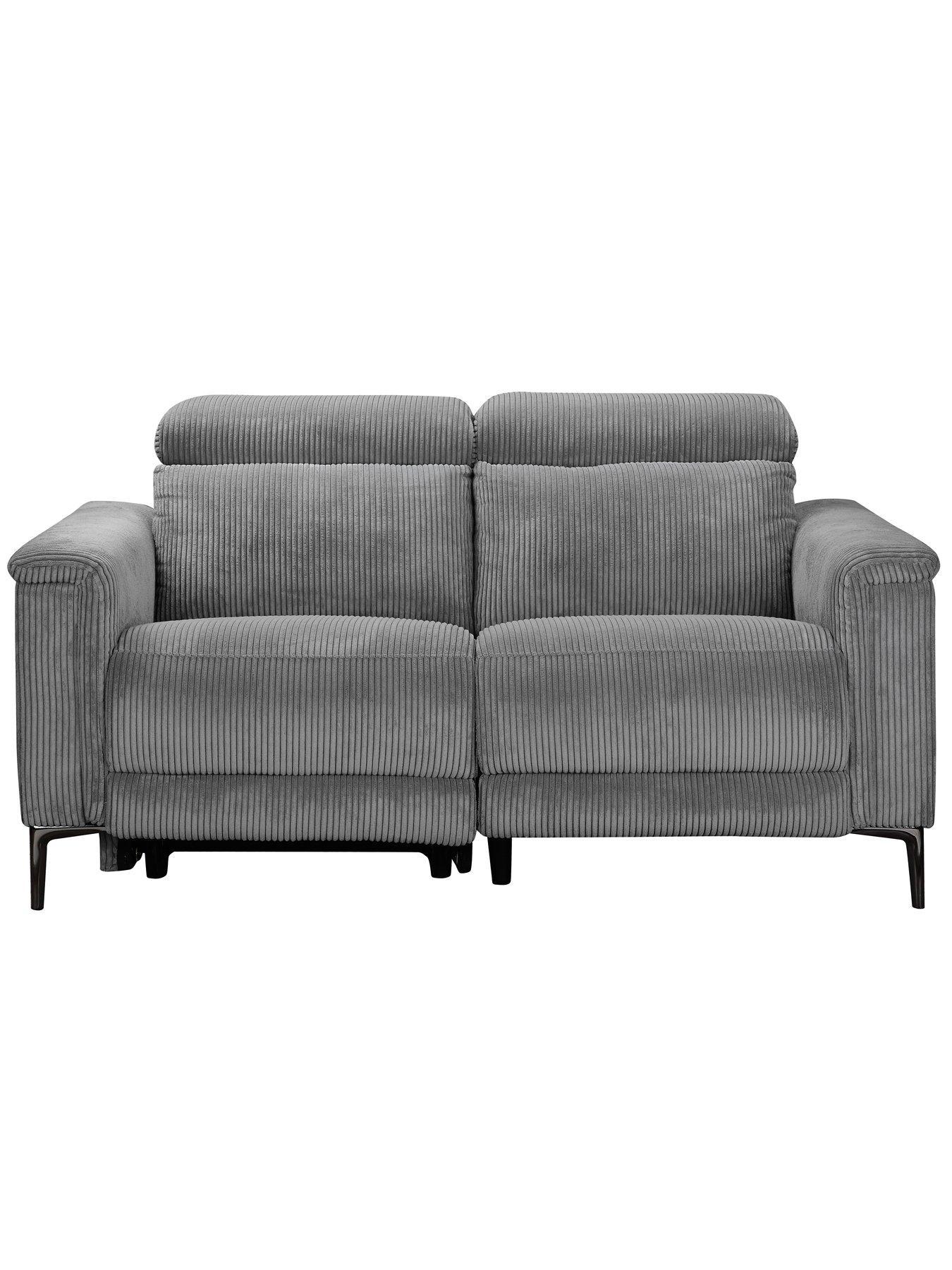  image of dorel-home-lund-2-seater-electric-recliner-sofa