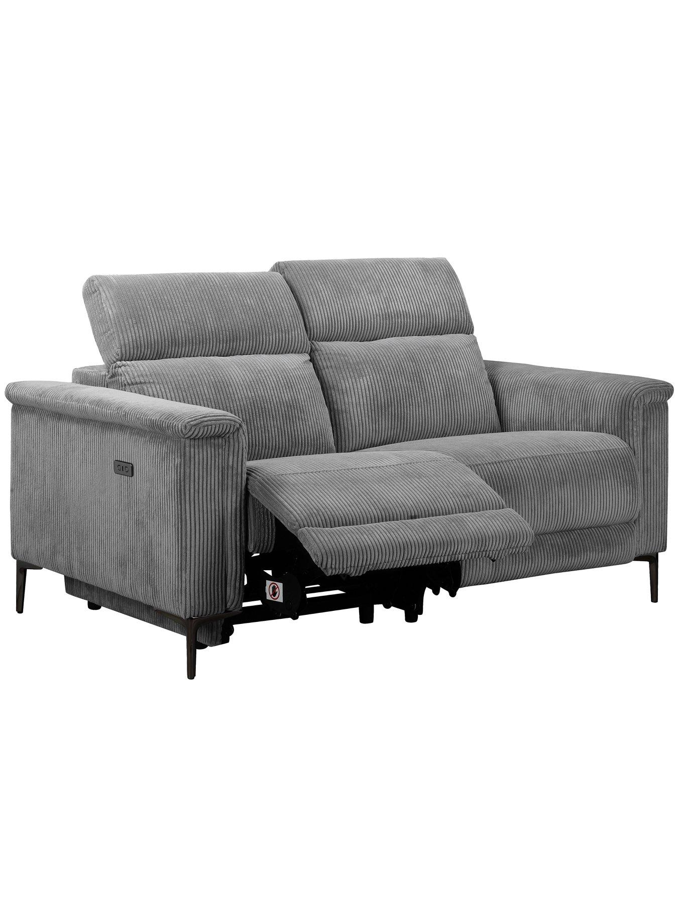  image of dorel-home-lund-2-seater-electric-recliner-sofa