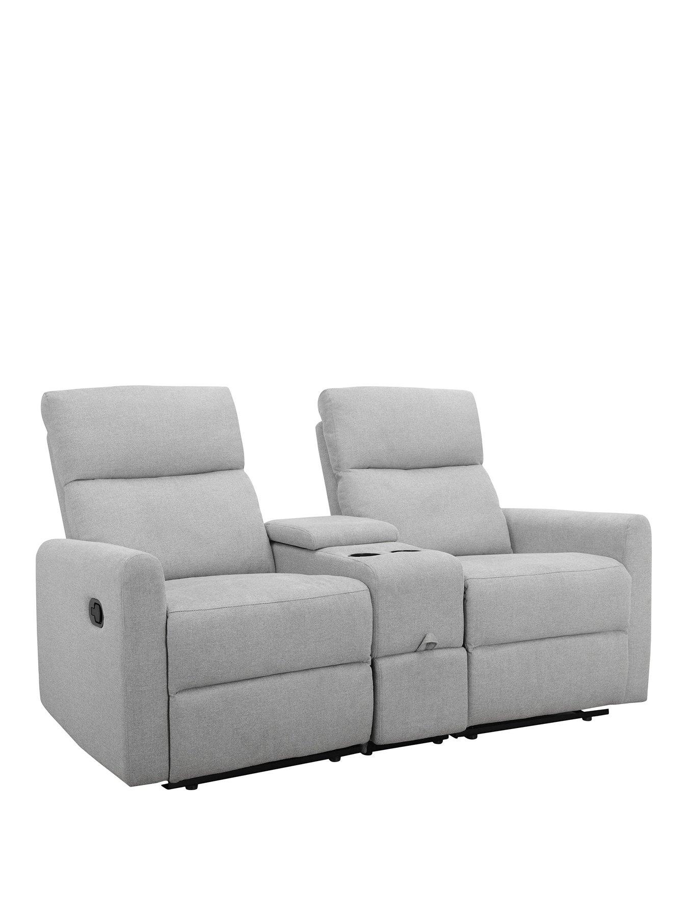 Image 2 of 6 of Dorel Home Daoulas Cinema Recliner Sofa