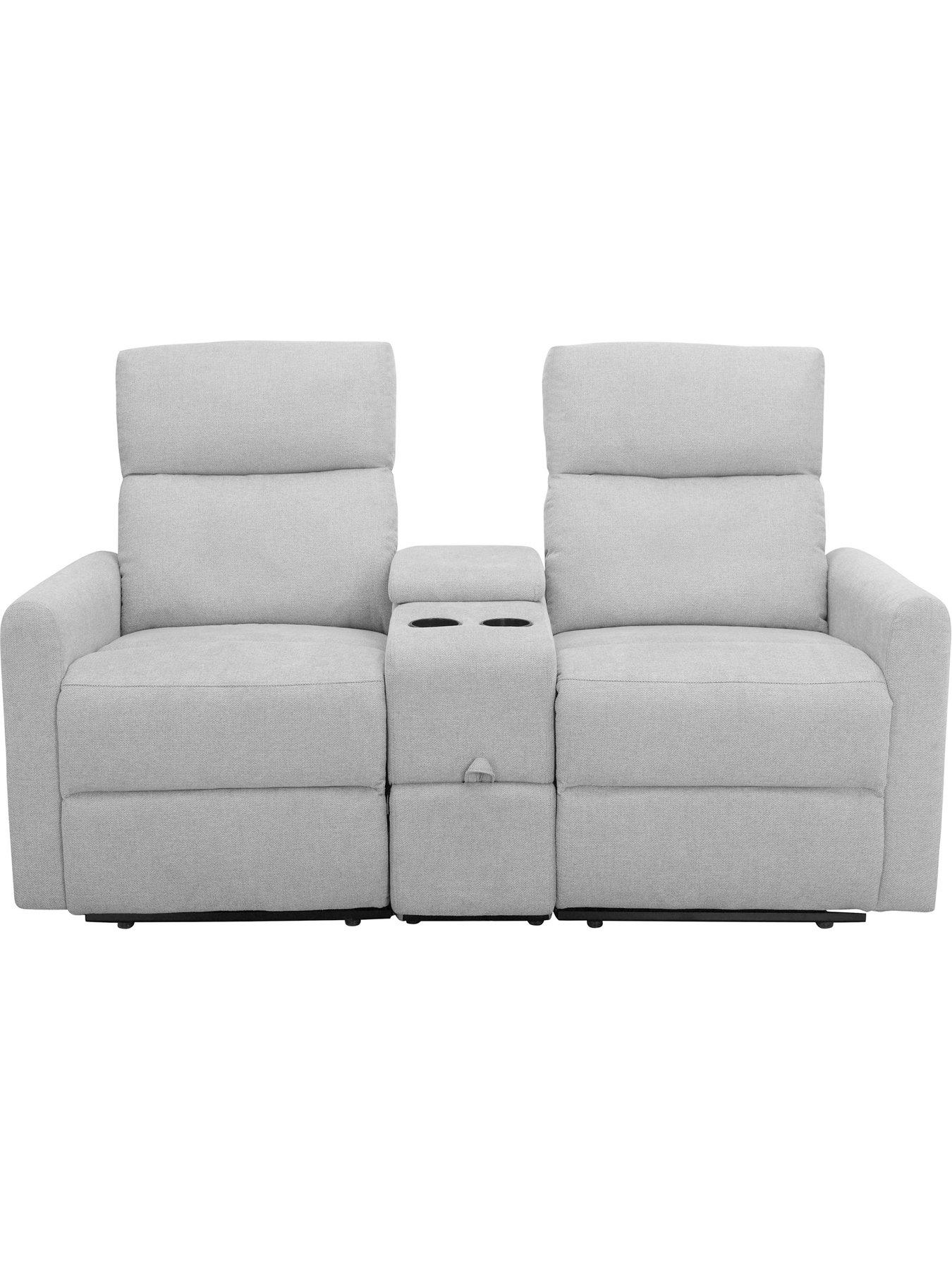 Image 3 of 6 of Dorel Home Daoulas Cinema Recliner Sofa