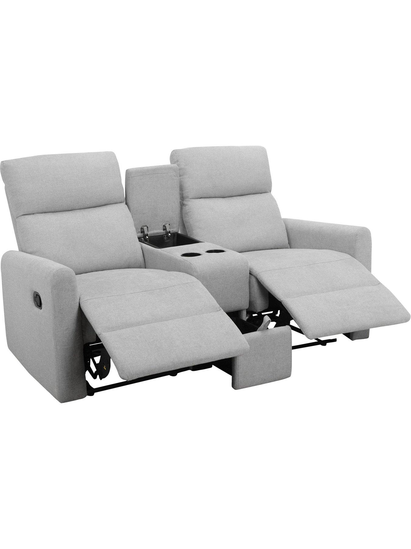 Image 4 of 6 of Dorel Home Daoulas Cinema Recliner Sofa