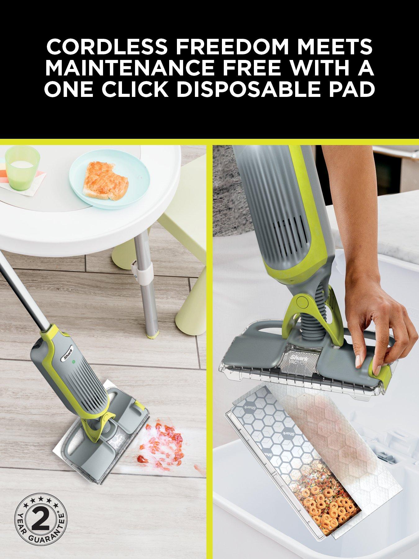 Image 3 of 6 of Shark VacMop 2-in-1 Cordless Vacuum Mop with Targeted Spray VM200UK
