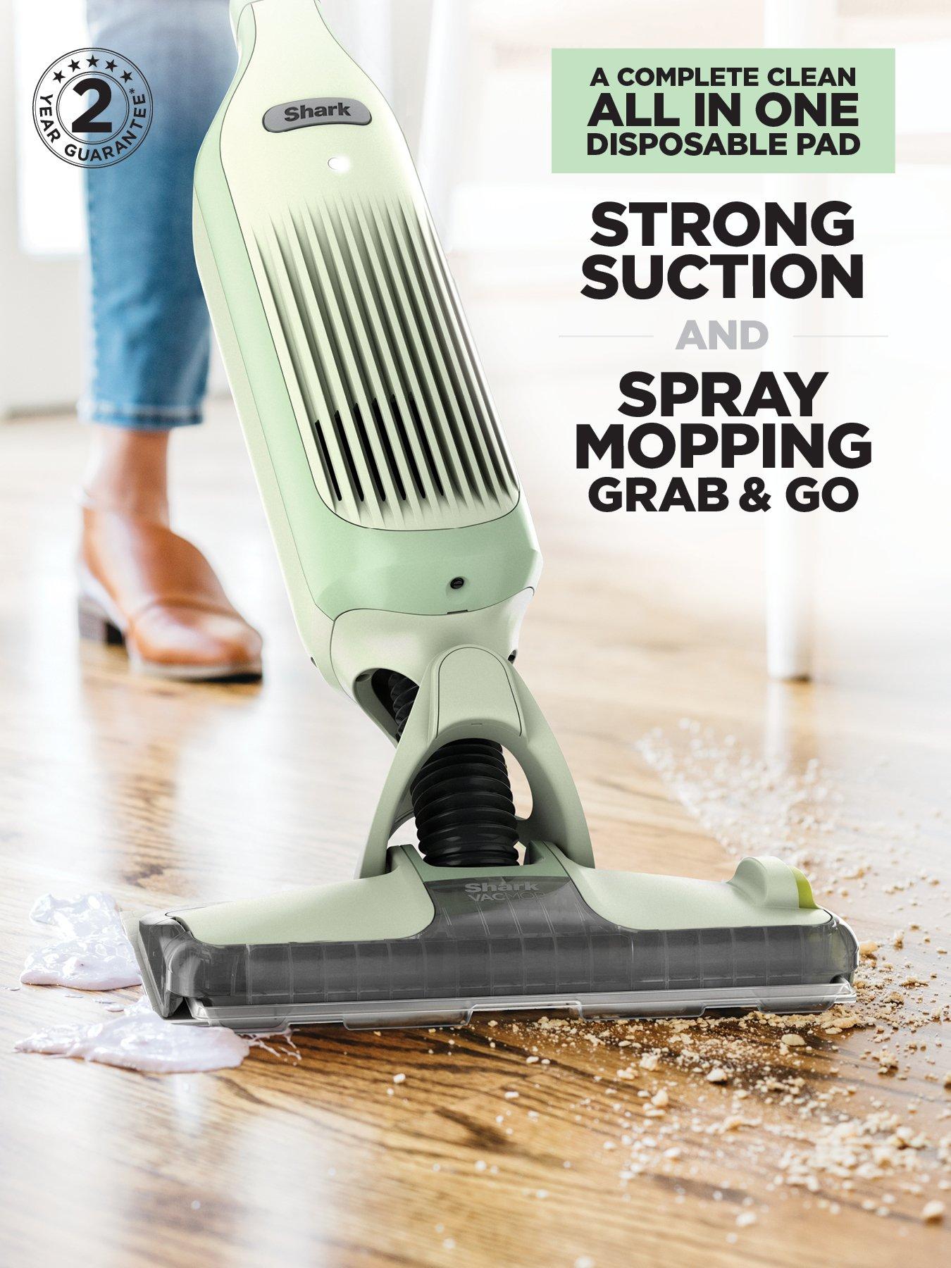 Image 2 of 7 of Shark VacMop 2-in-1 Vacuum Cordless Mop with Targeted Spray VM200UKGN