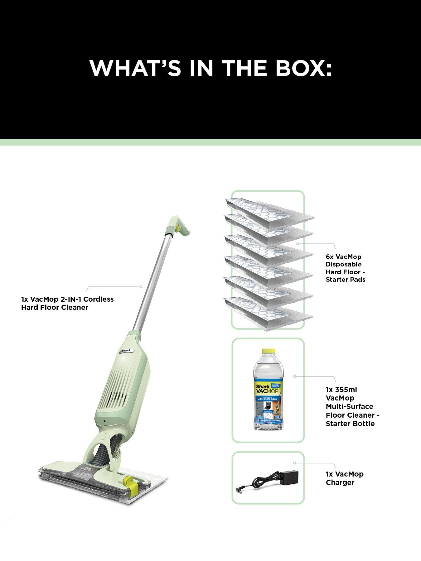 Image 7 of 7 of Shark VacMop 2-in-1 Vacuum Cordless Mop with Targeted Spray VM200UKGN