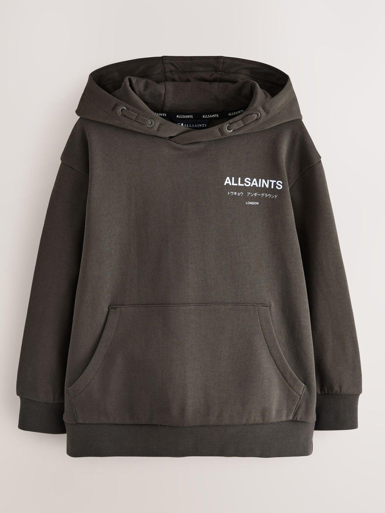  image of smallsaints-older-boys-underground-hoodie-brown