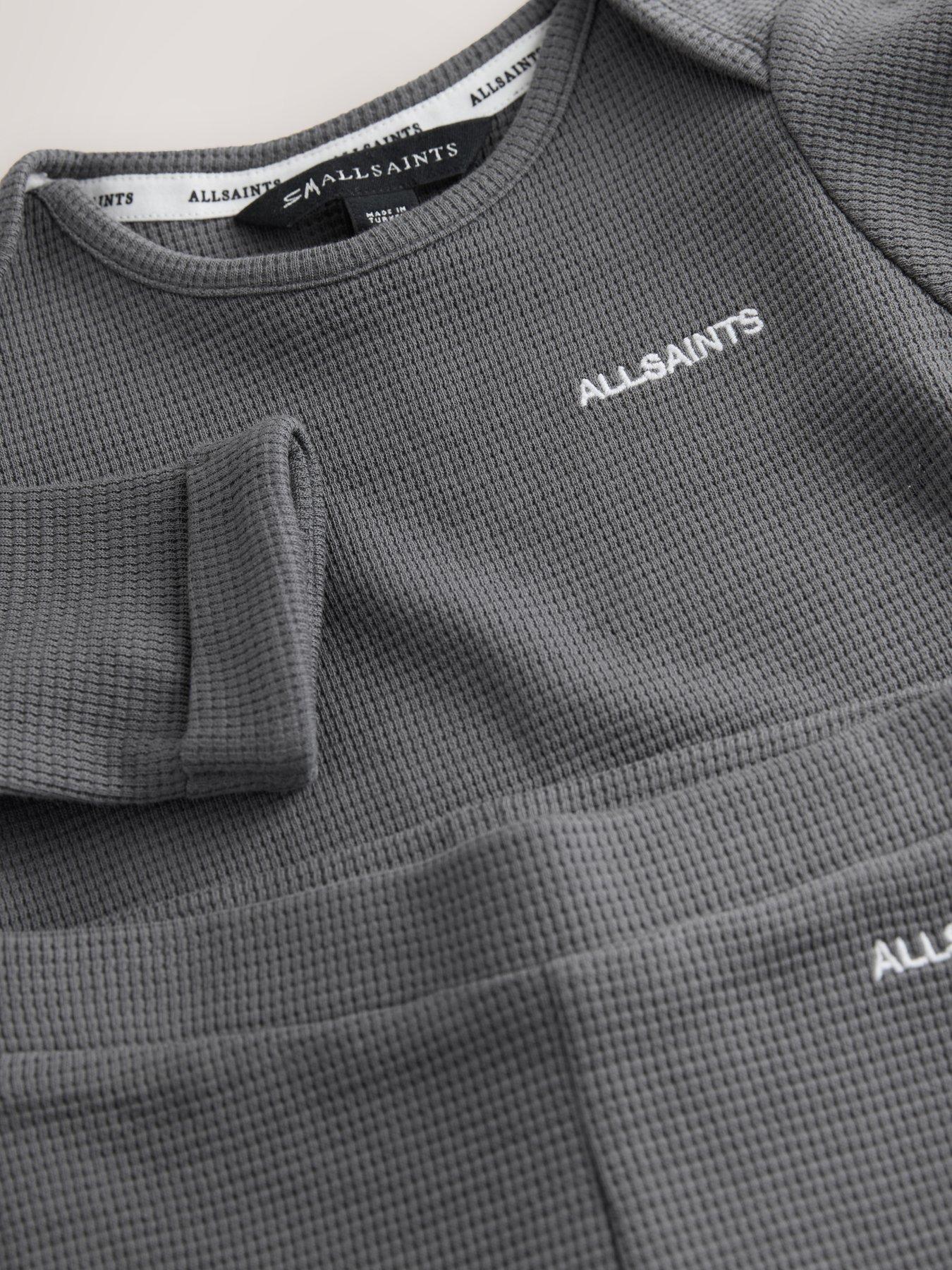 Image 3 of 6 of smALLSAINTS Baby Boys Top &amp; Legging Set - Grey