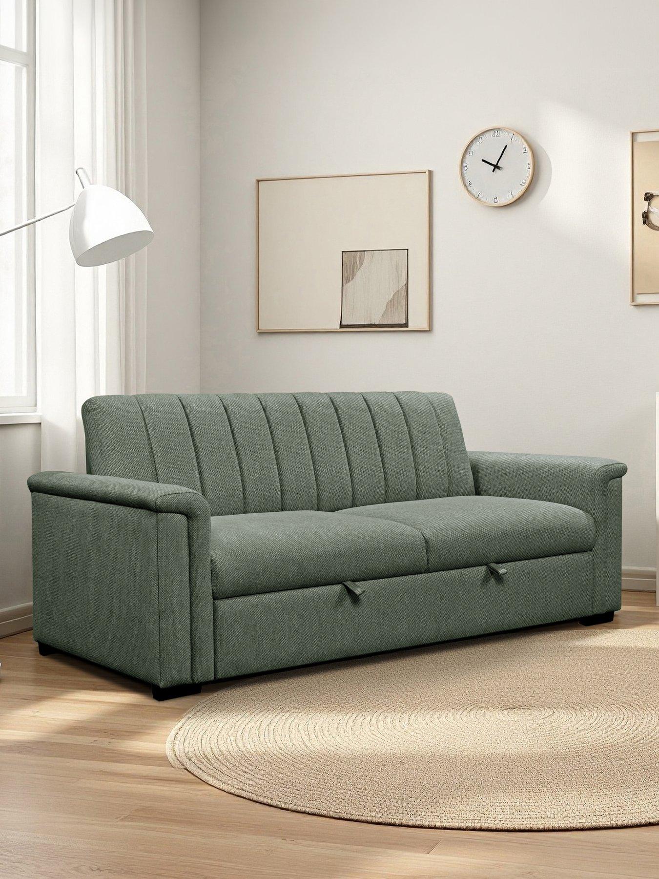 Dorel Home Charlotte 3 Seater Sofa Bed