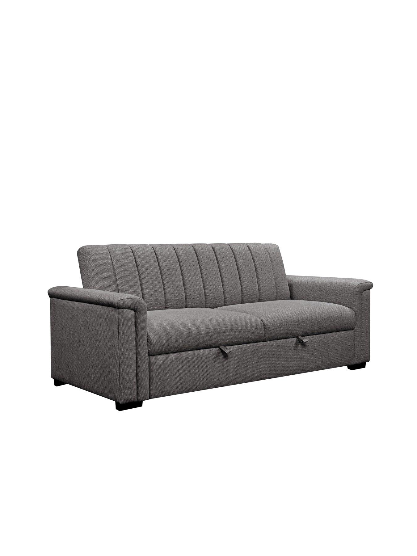  image of dorel-home-charlotte-3-seater-sofa-bed