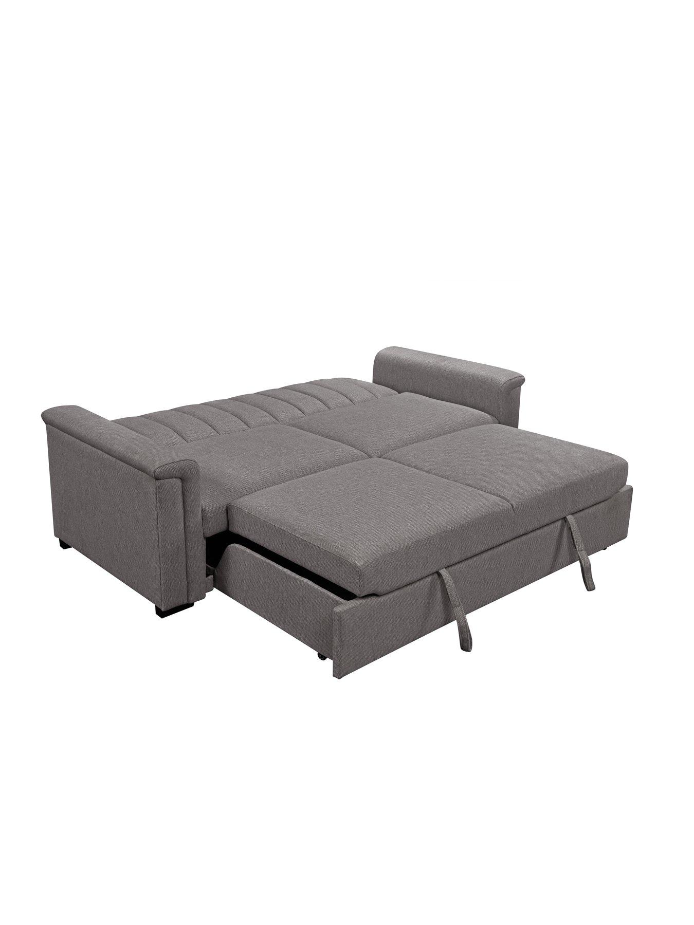  image of dorel-home-charlotte-3-seater-sofa-bed