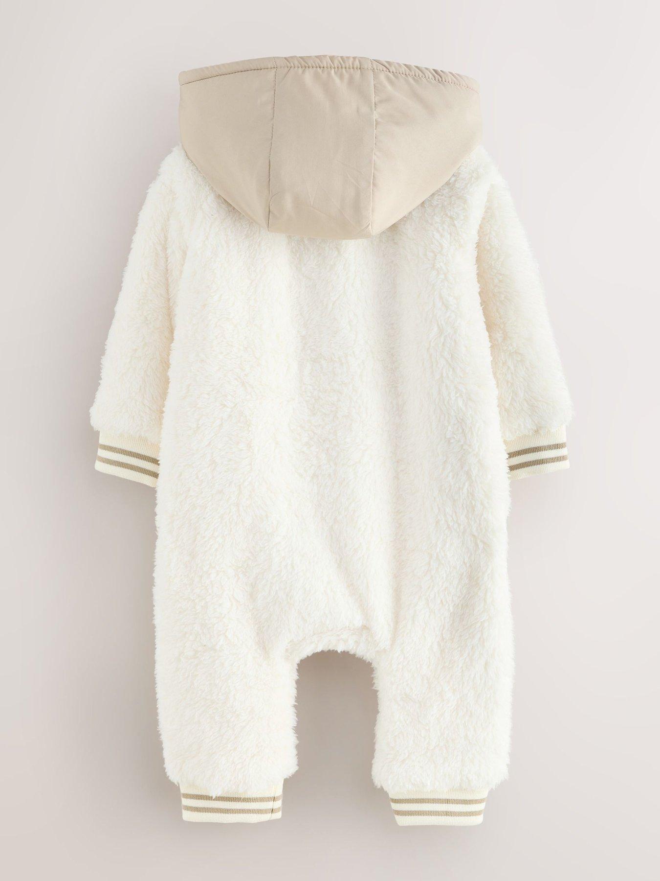 stillFront image of ted-baker-baby-boys-snugglesuit-beige