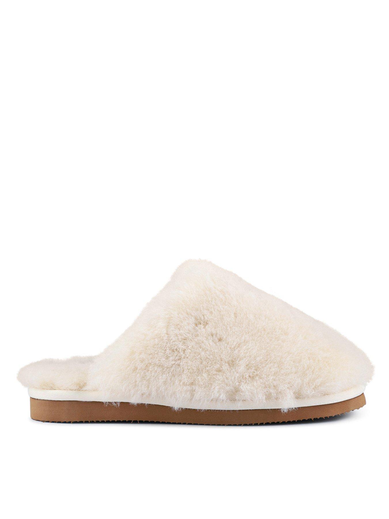 Jones Bootmaker Freesia Mule Slipper - Cream