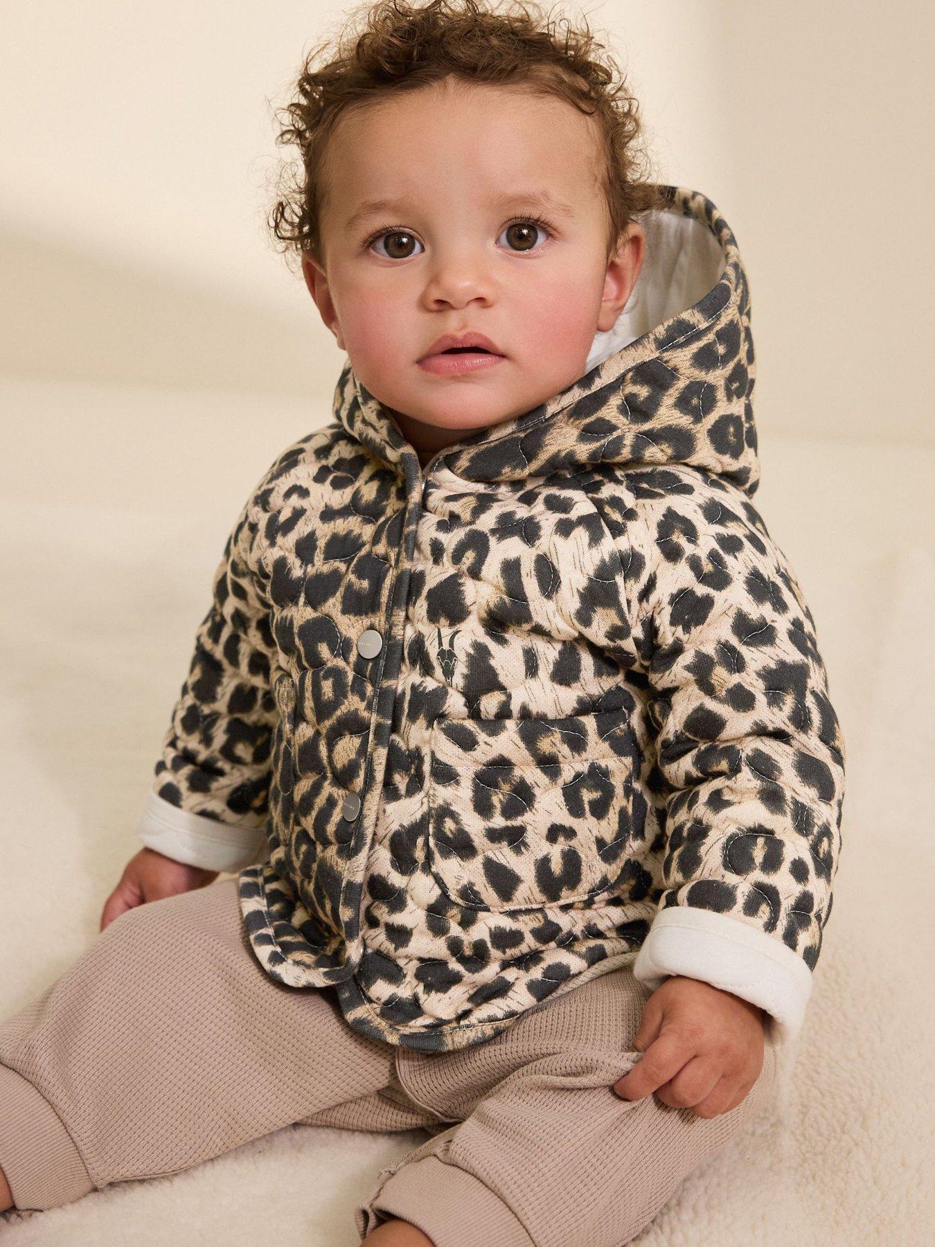  image of smallsaints-baby-girls-leopard-jacket-multi
