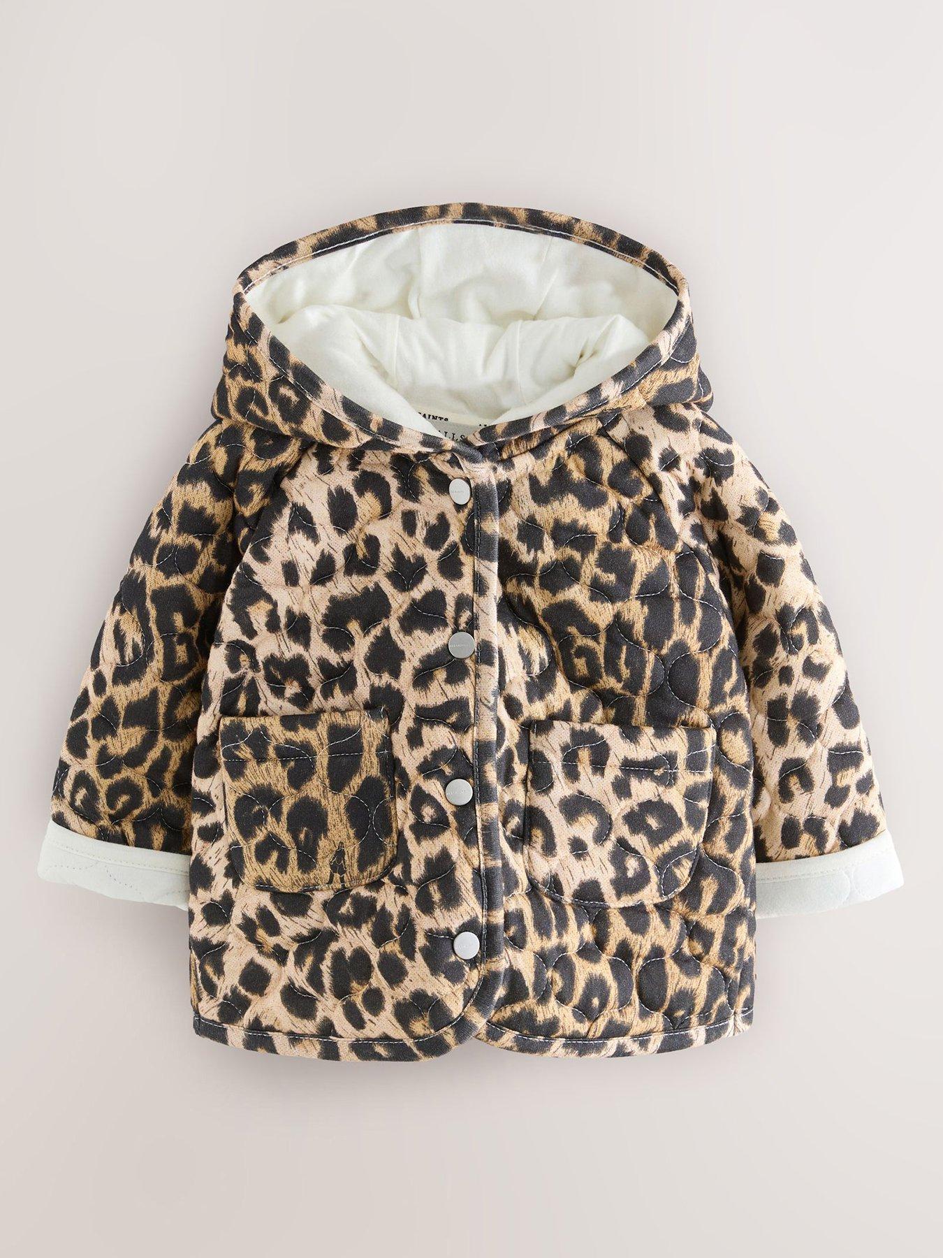  image of smallsaints-baby-girls-leopard-jacket-multi