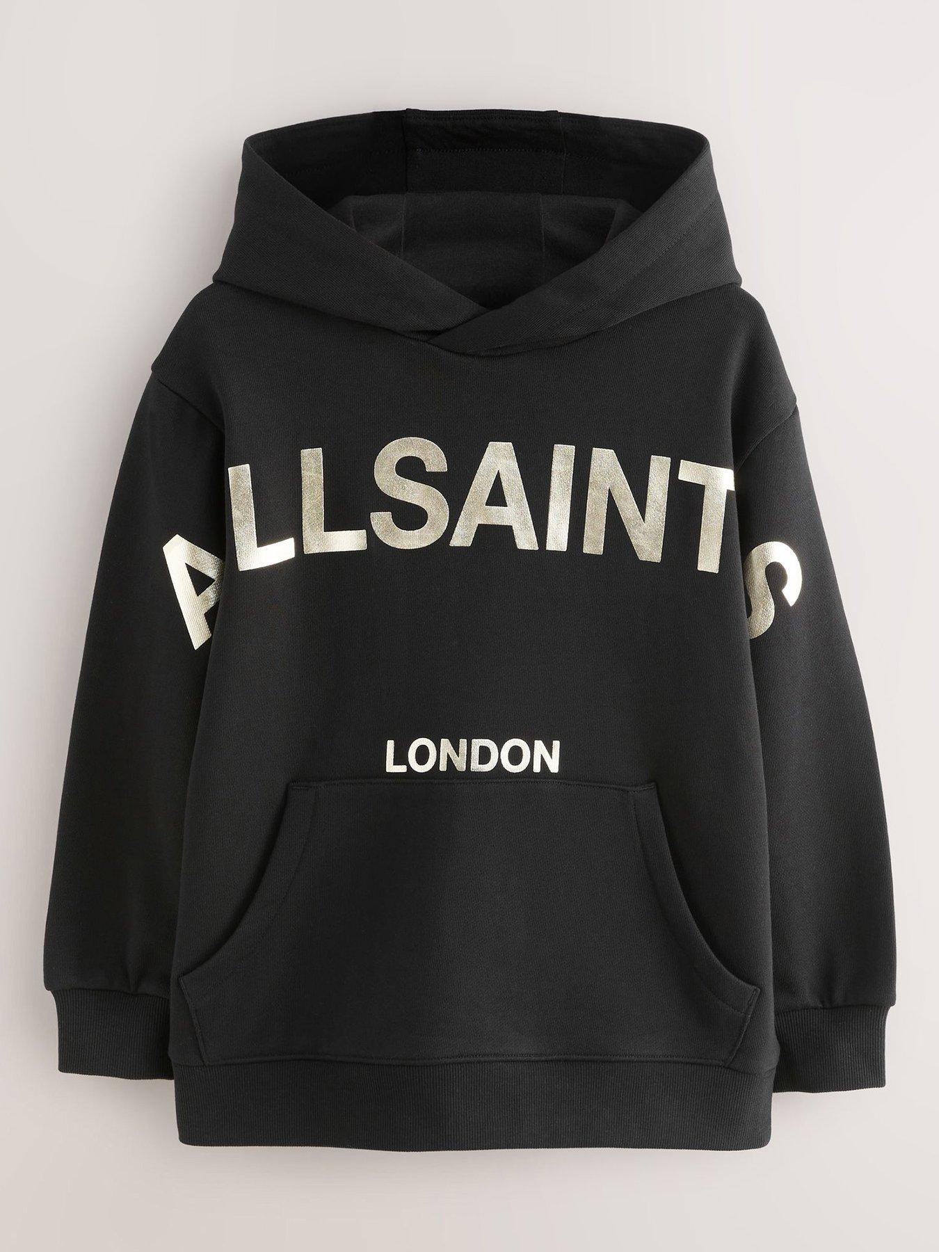 Image 2 of 6 of smALLSAINTS Older Girls Biggy Hoodie - Black
