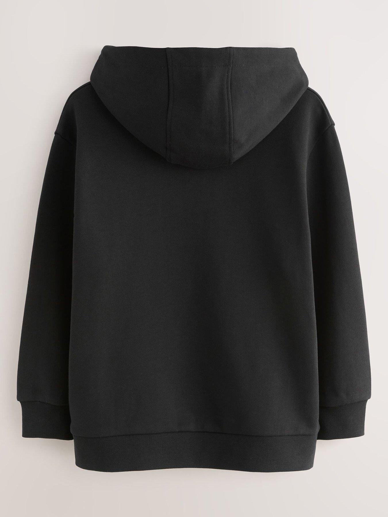 Image 3 of 6 of smALLSAINTS Older Girls Biggy Hoodie - Black