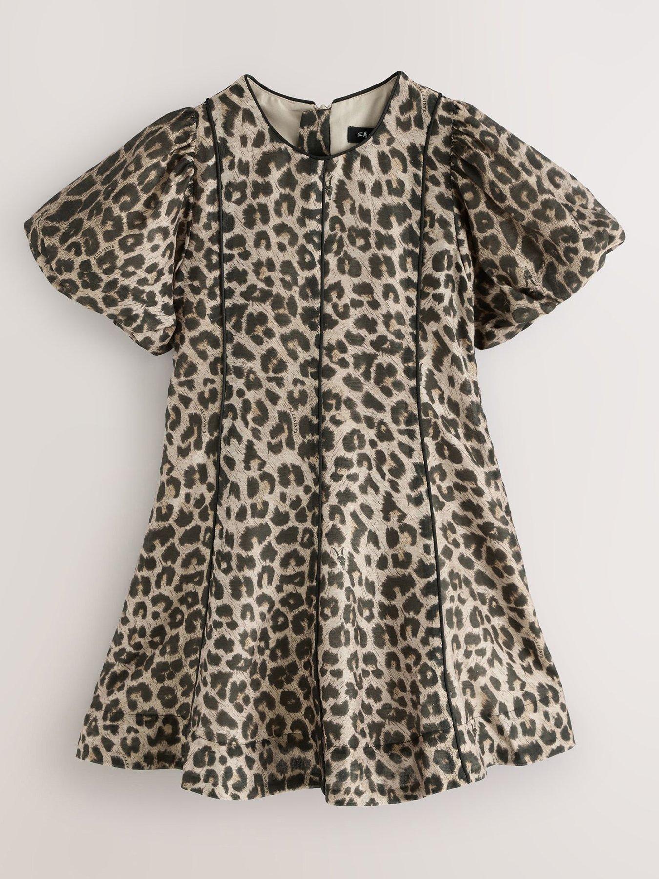 smALLSAINTS Older Girls Leopard Dress - Multi