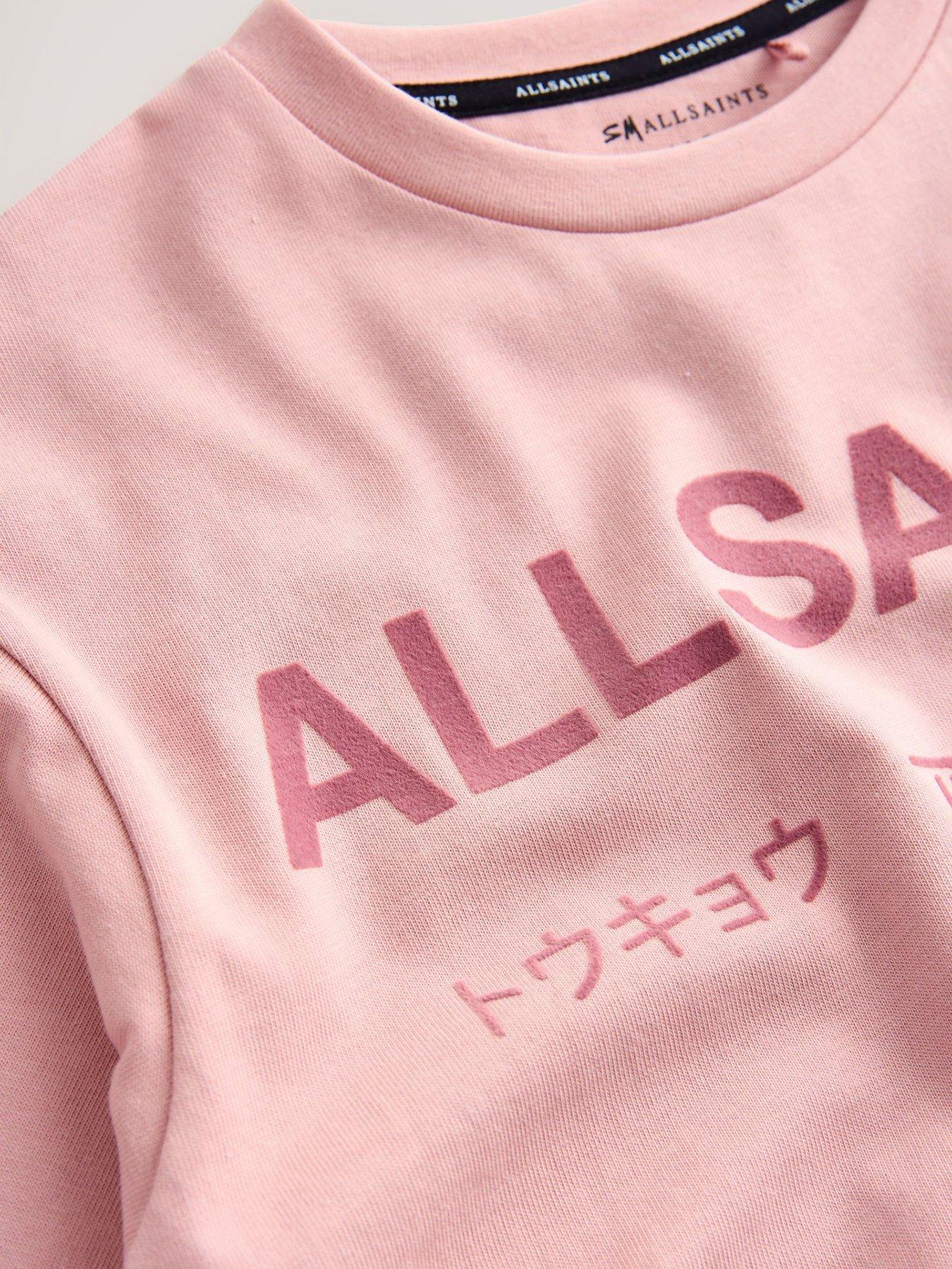 Image 3 of 5 of smALLSAINTS Older Girls Flock T-Shirt - Pink