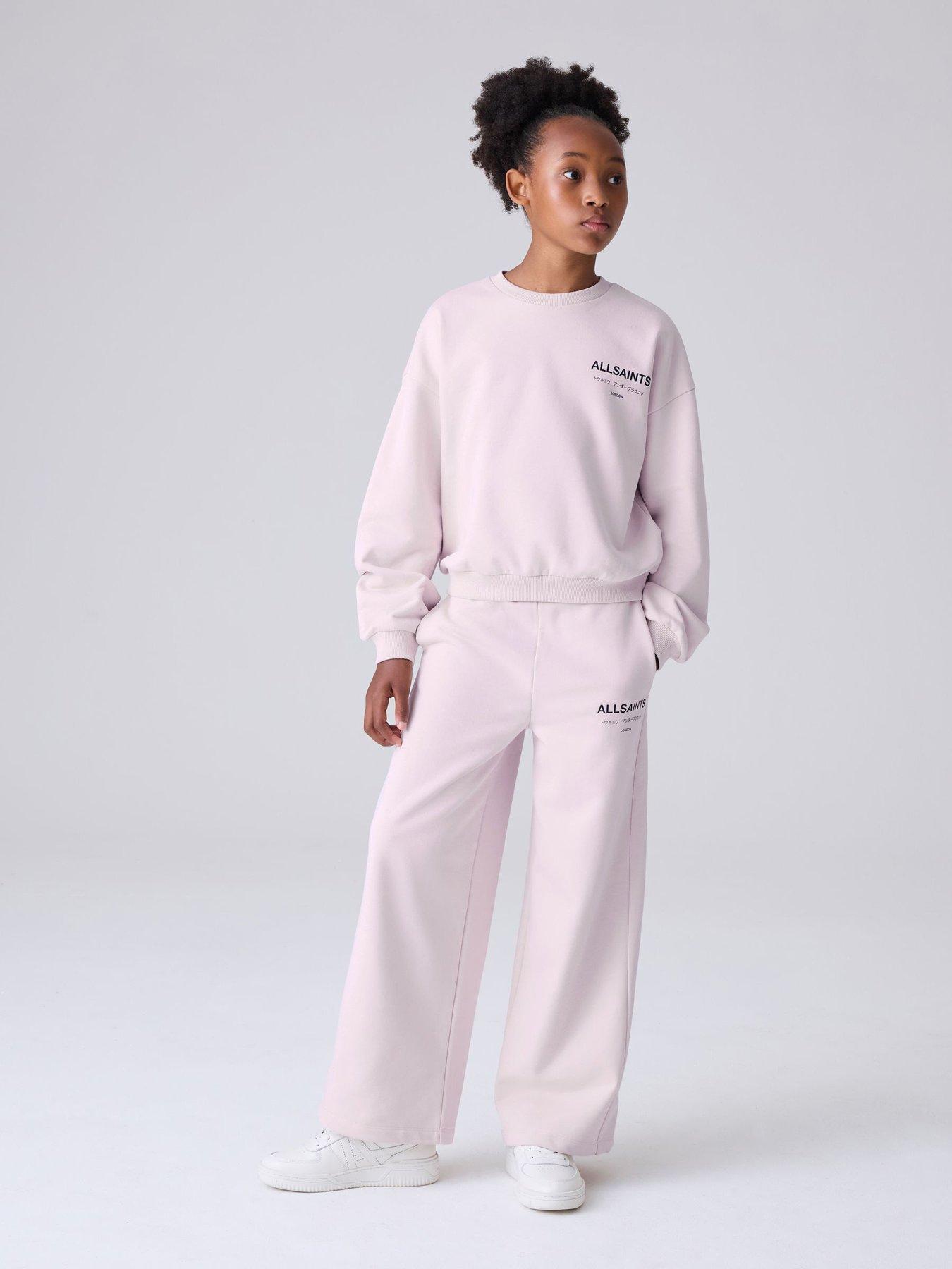 undefined Older Girls Underground Sweat Set - Pink