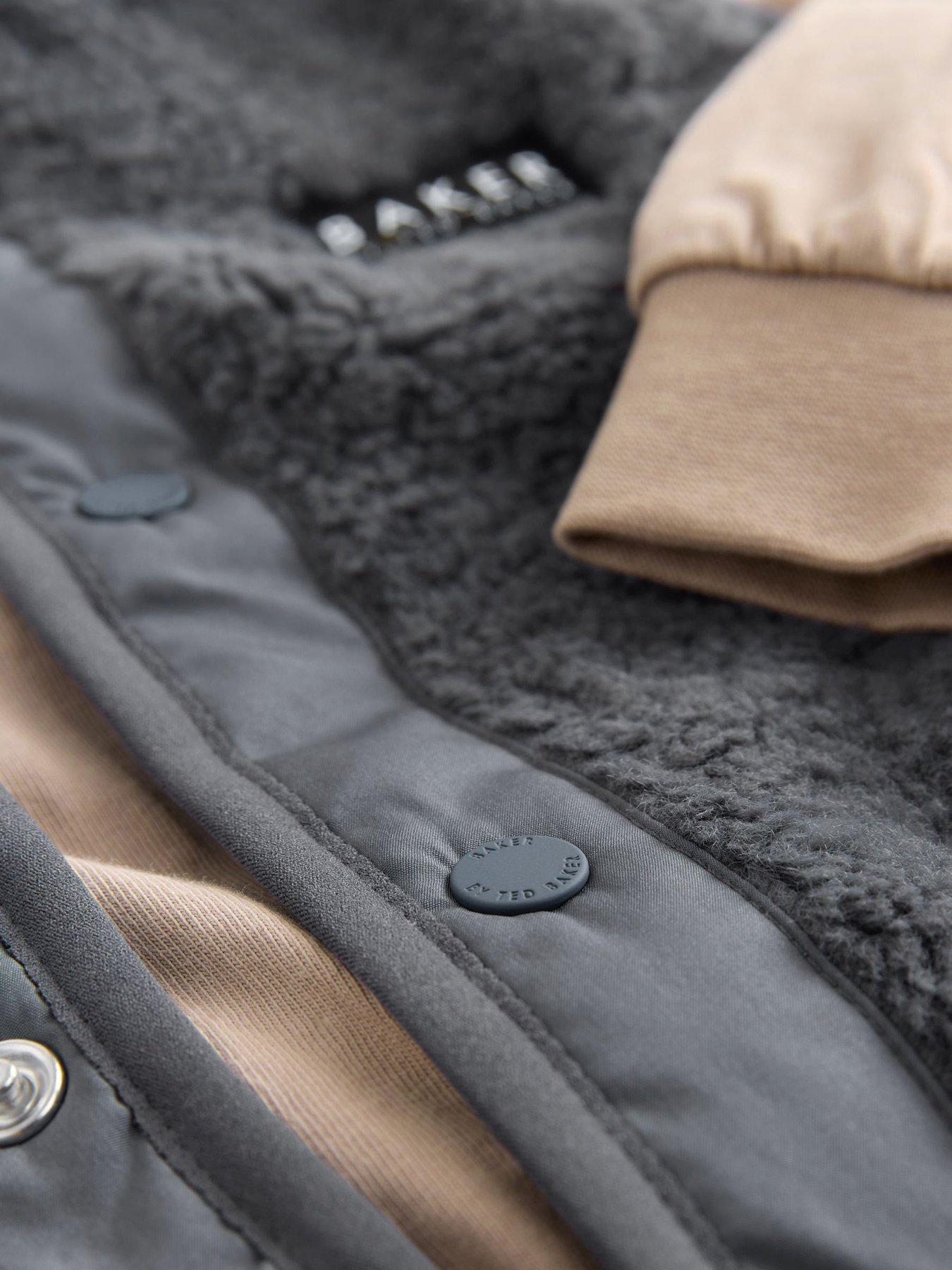 Image 4 of 7 of Ted Baker Baby Boys Gilet Set - Brown