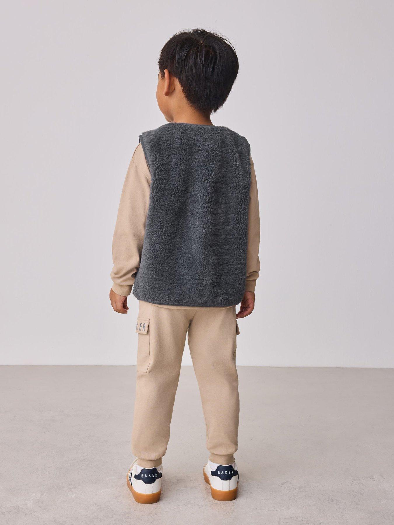 Image 5 of 7 of Ted Baker Baby Boys Gilet Set - Brown