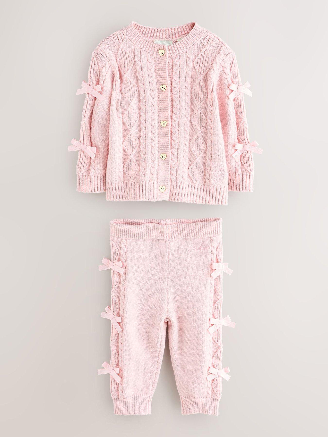 front image of ted-baker-baby-girls-knit-jumper-amp-legging-set-pink