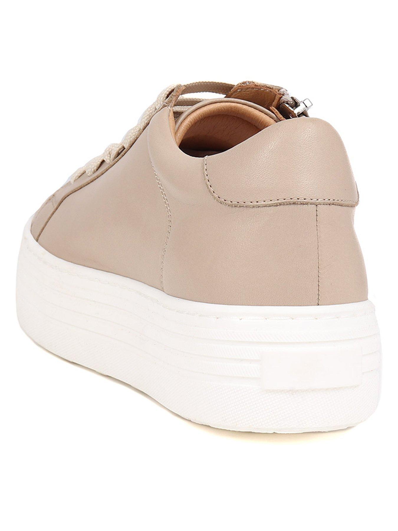 Image 3 of 5 of Jones Bootmaker Amalia Flatform Trainer - Stone