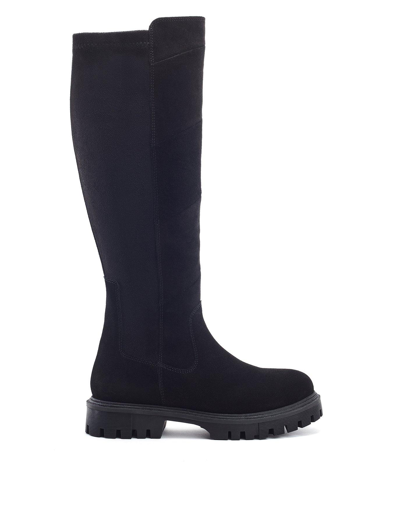 moda-in-pelle-pakarra-suede-knee-boot-black