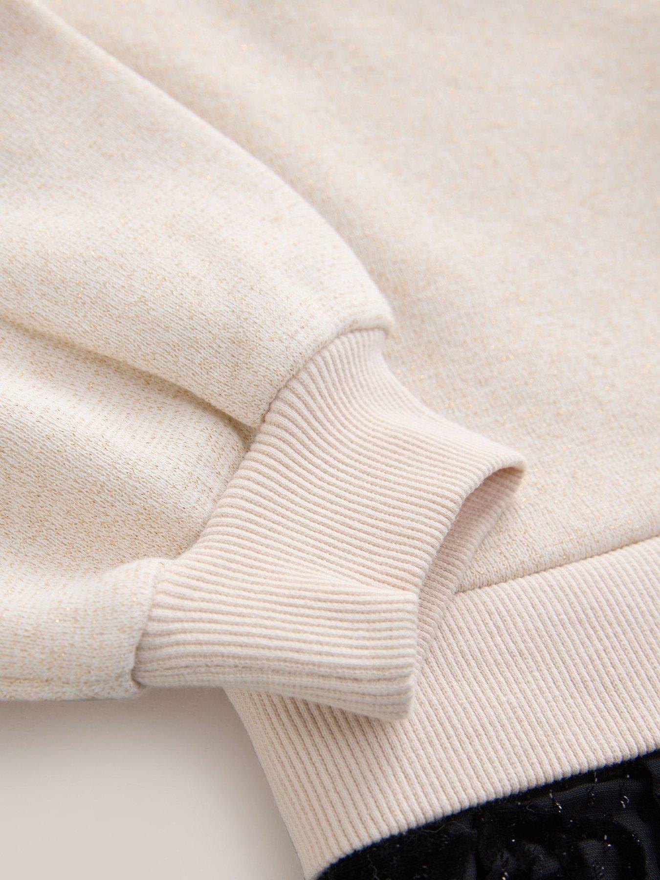 Image 6 of 7 of Ted Baker Older Girls Dress - Black/Cream