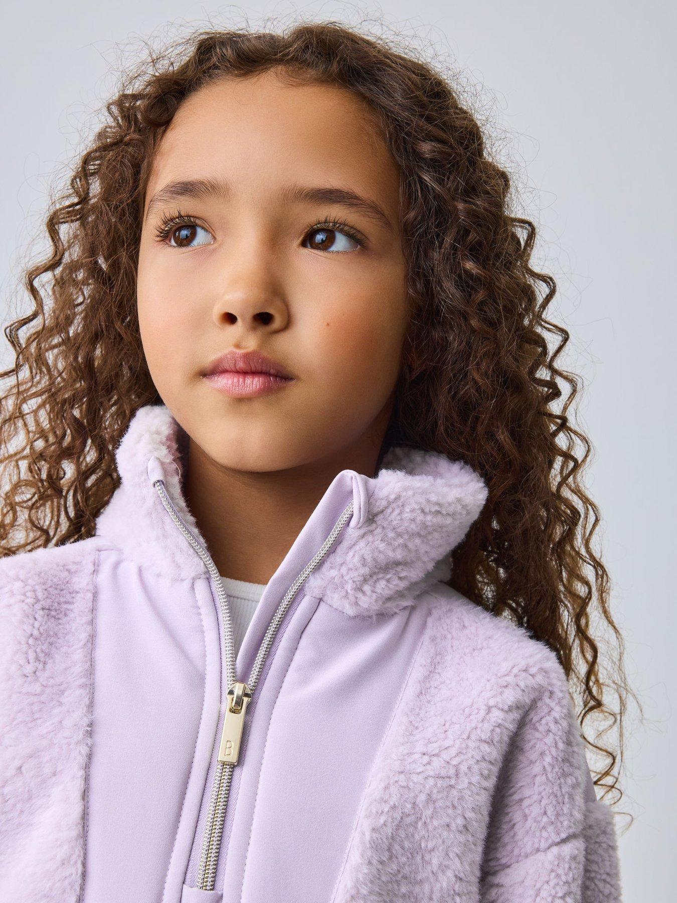  image of ted-baker-older-girls-pull-on-fleece-purple