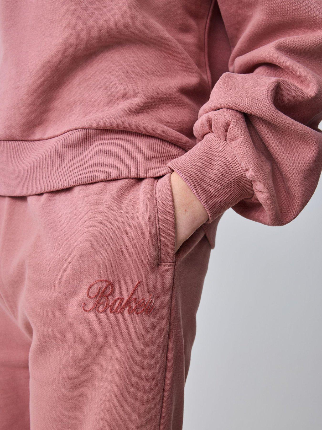 Image 4 of 6 of Ted Baker Older Girls Logo Sweat Set - Pink