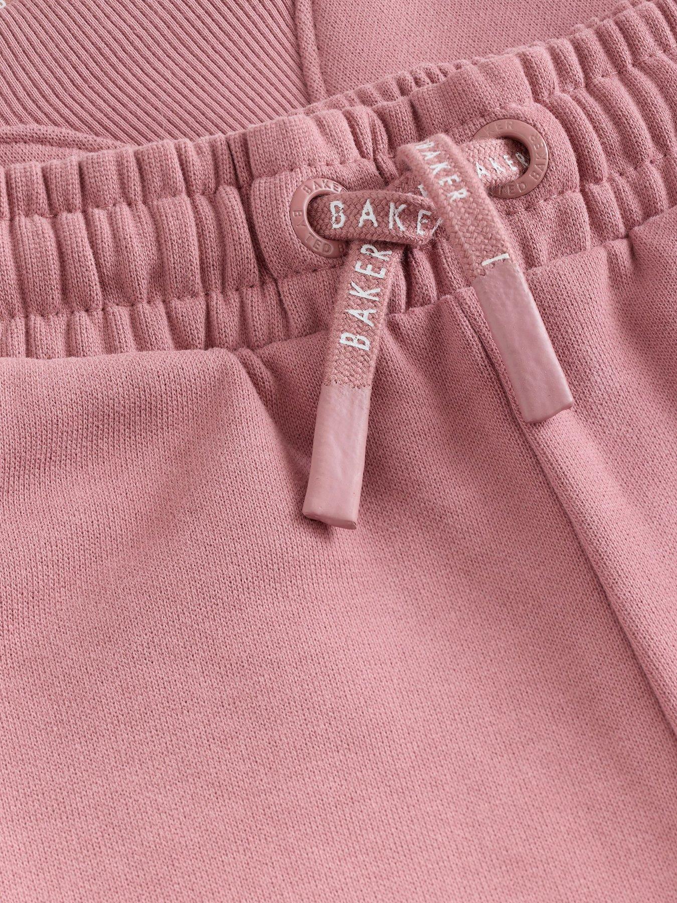 Image 6 of 6 of Ted Baker Older Girls Logo Sweat Set - Pink