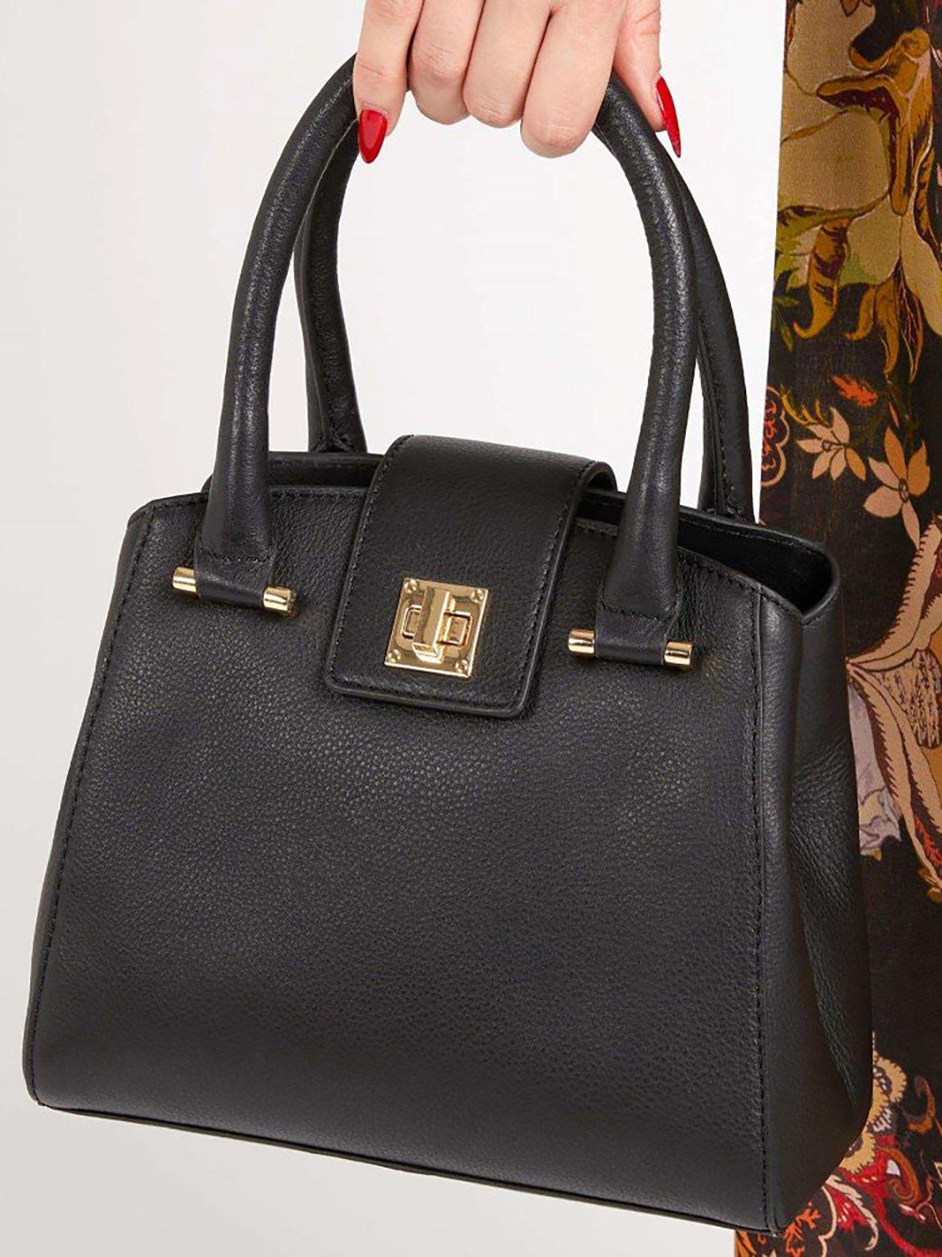 Image 2 of 3 of Jones Bootmaker Whimsy Leather Bag - Black