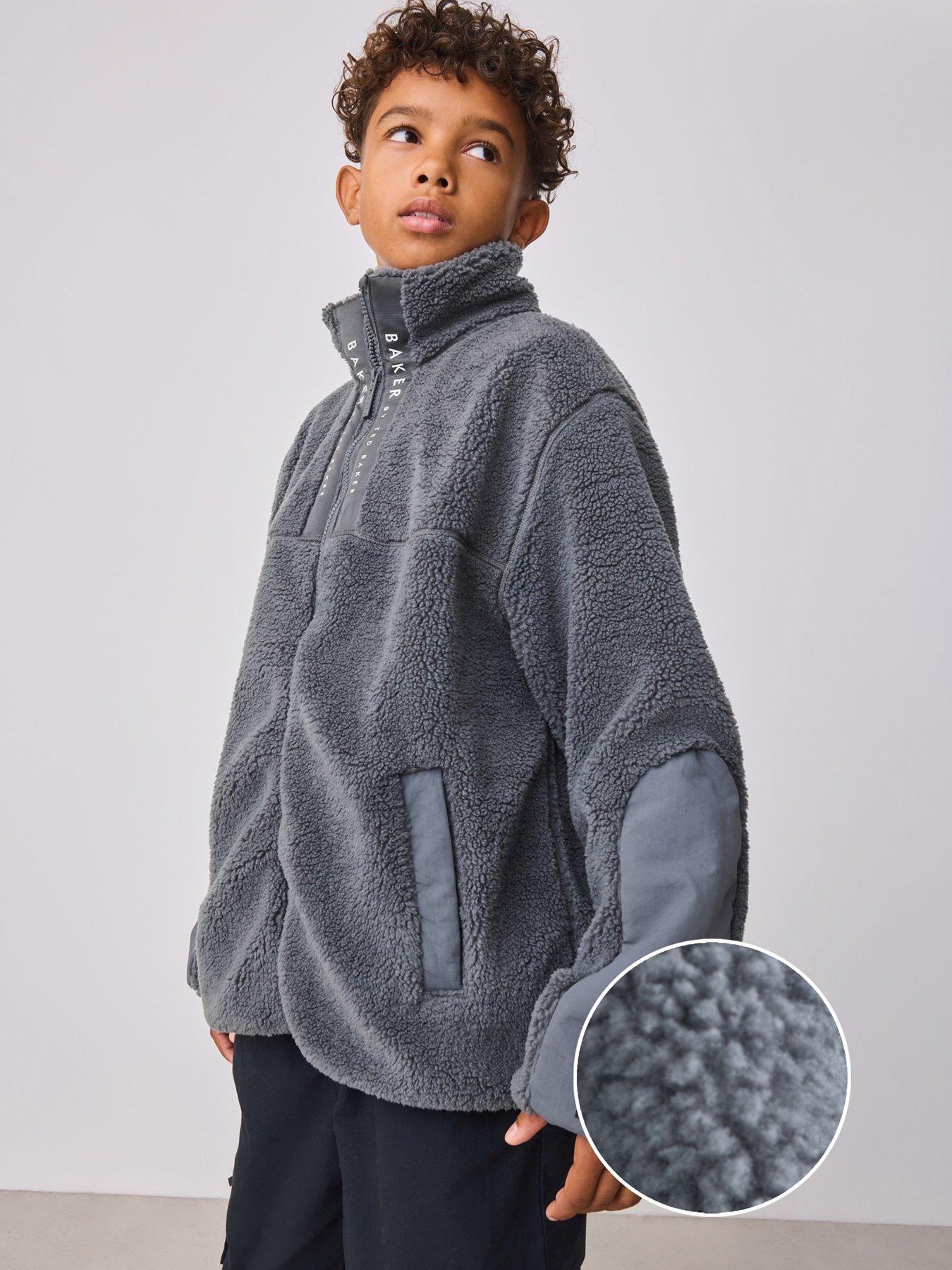 front image of ted-baker-older-boys-jacket-grey