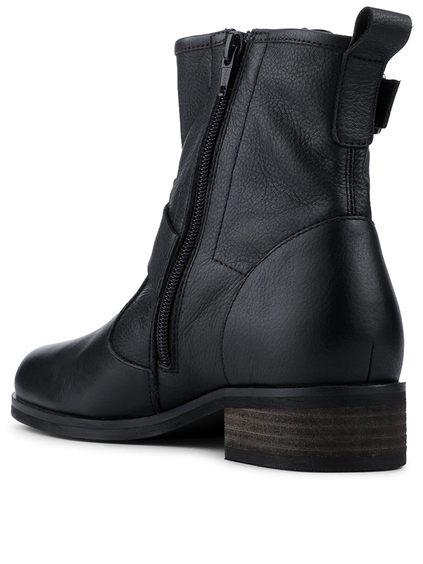  image of jones-bootmaker-maribel-buckle-ankle-boot-black