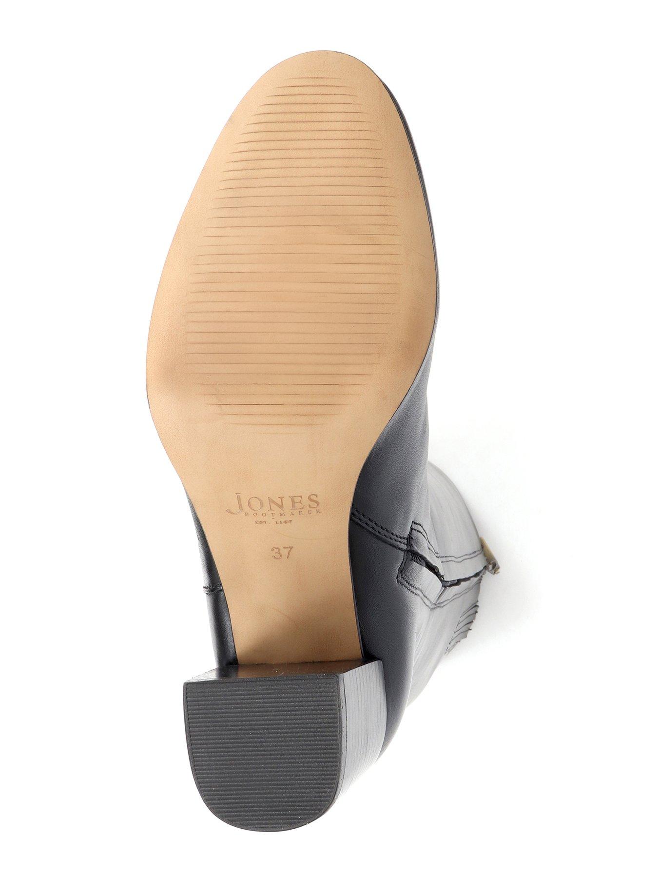  image of jones-bootmaker-neptune-calf-fit-long-boots-black