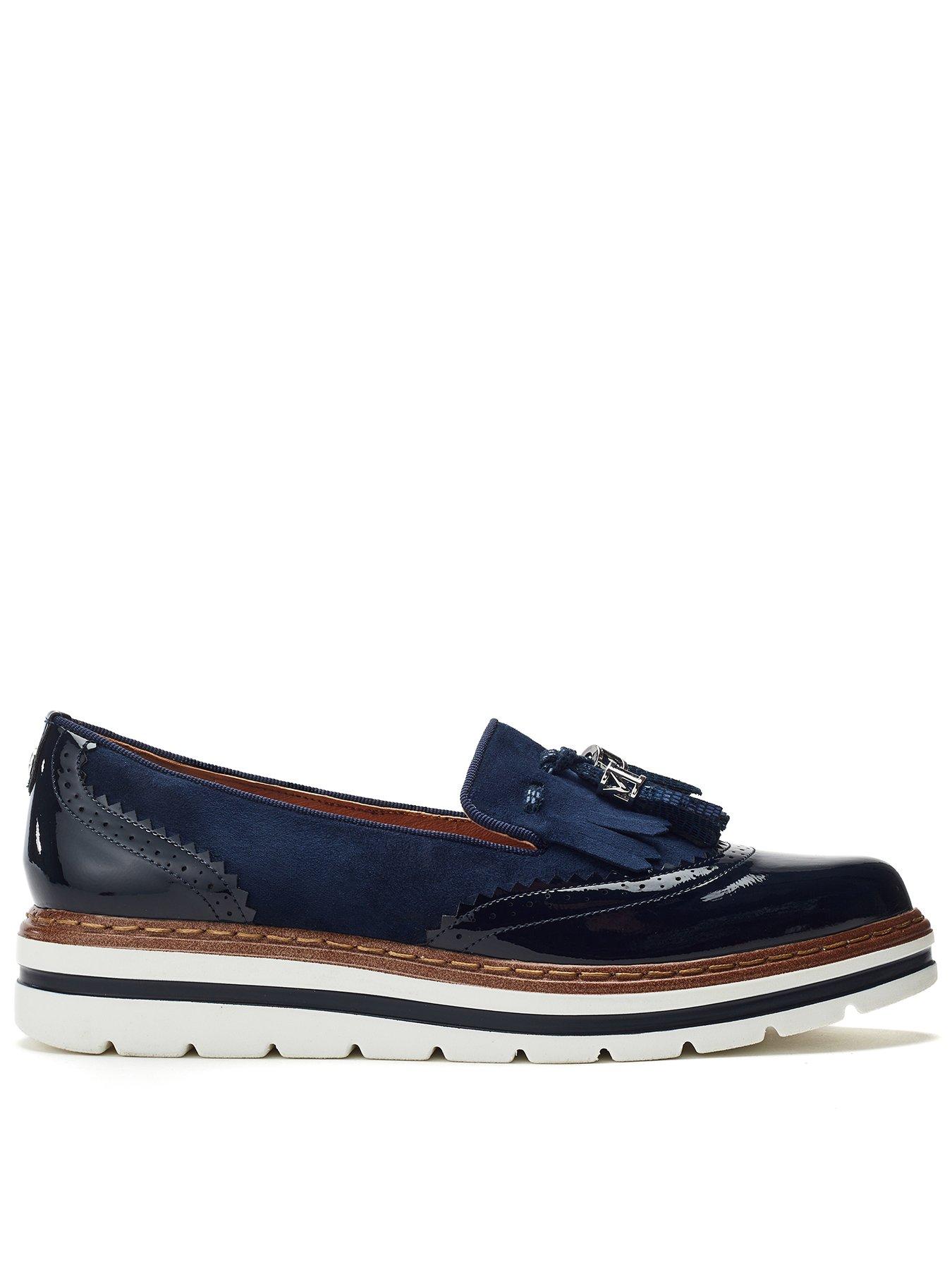 undefined Ellee Loafers - Navy