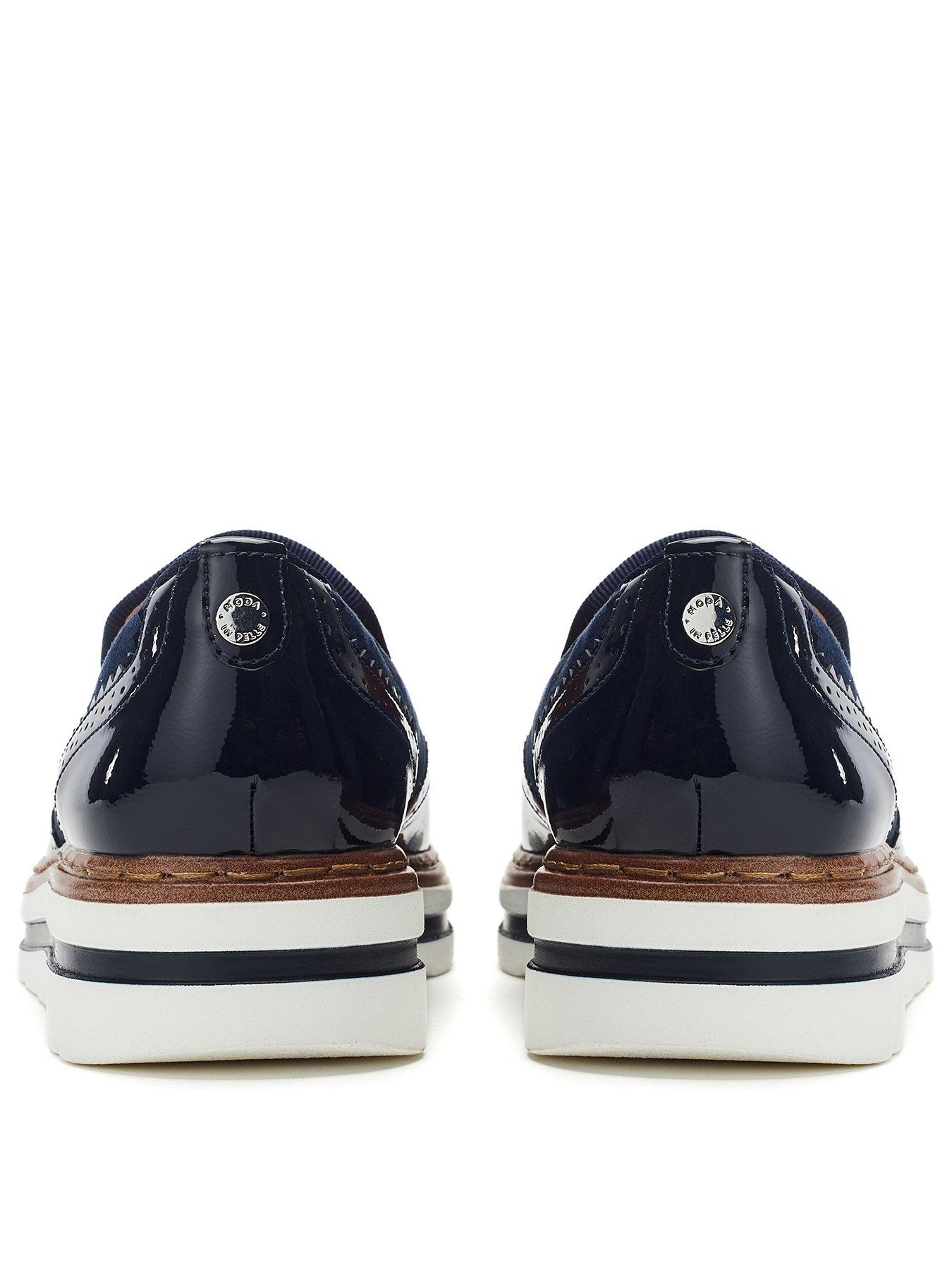 Image 3 of 5 of Moda In Pelle Ellee Loafers - Navy