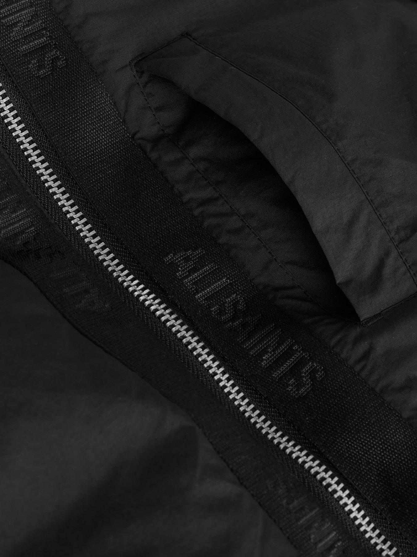  image of smallsaints-older-boys-tierra-longline-coat-black