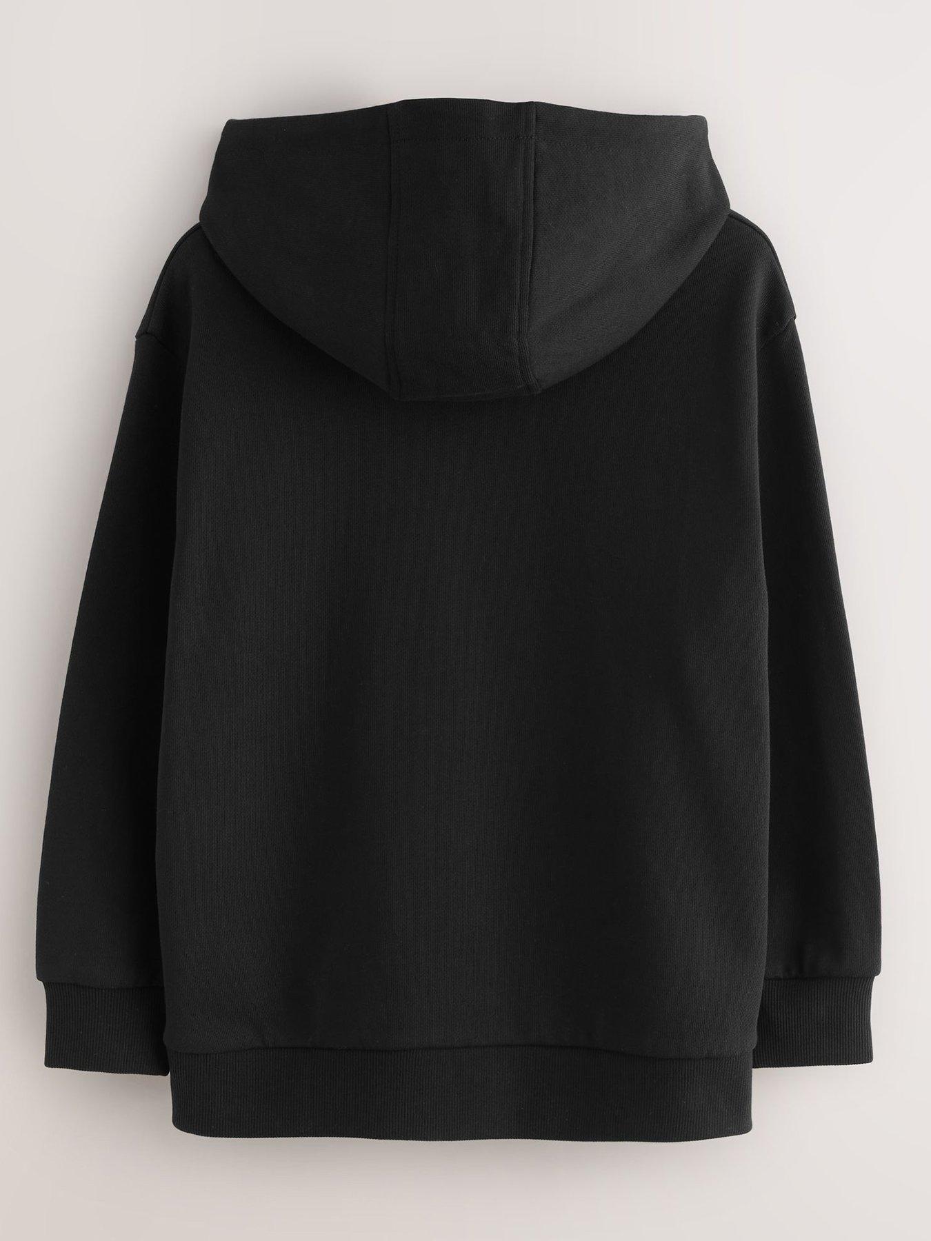  image of smallsaints-older-boys-biggy-hoodie-black