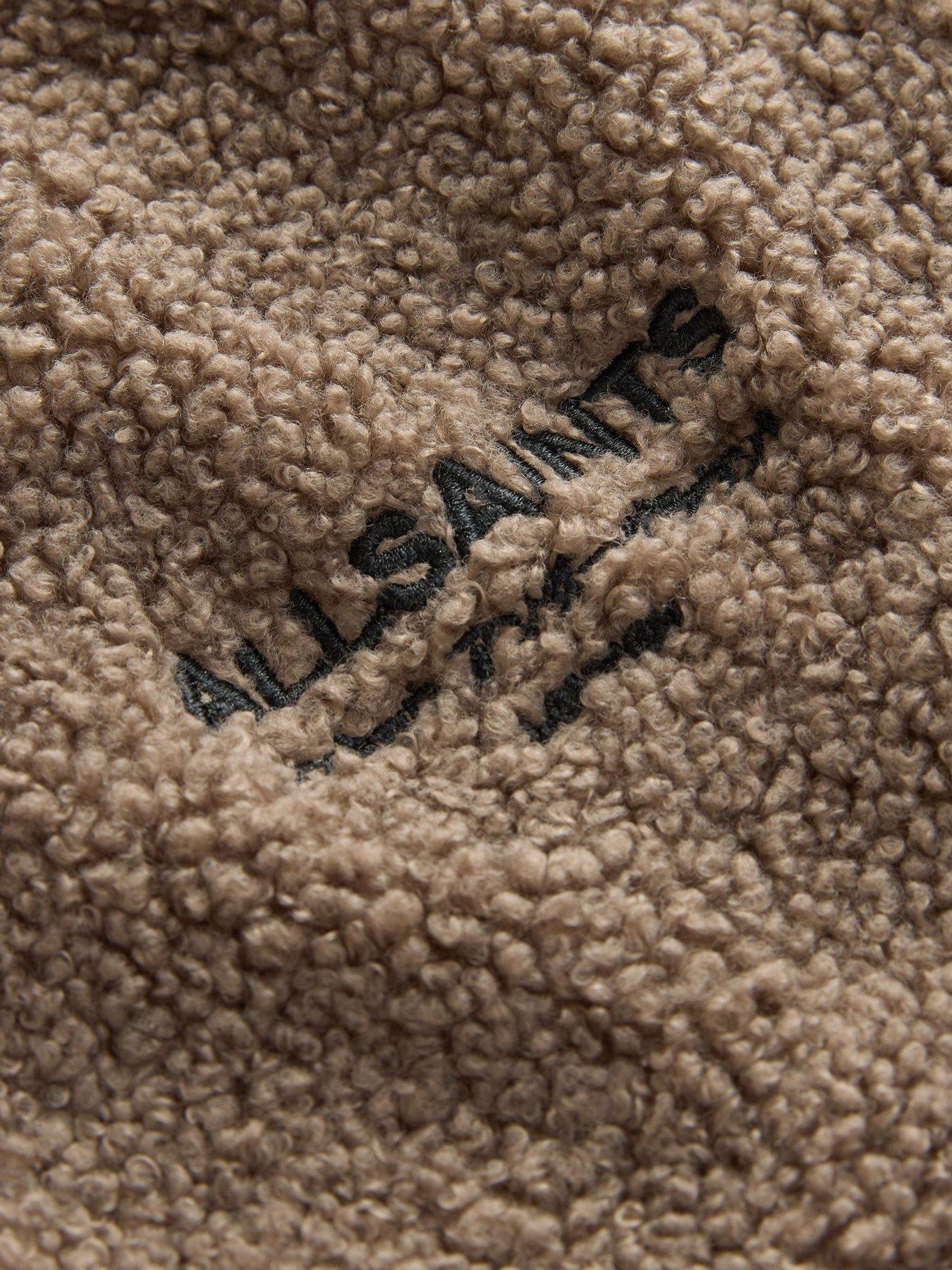 Image 5 of 7 of smALLSAINTS Older Boys Zip Fleece - Brown