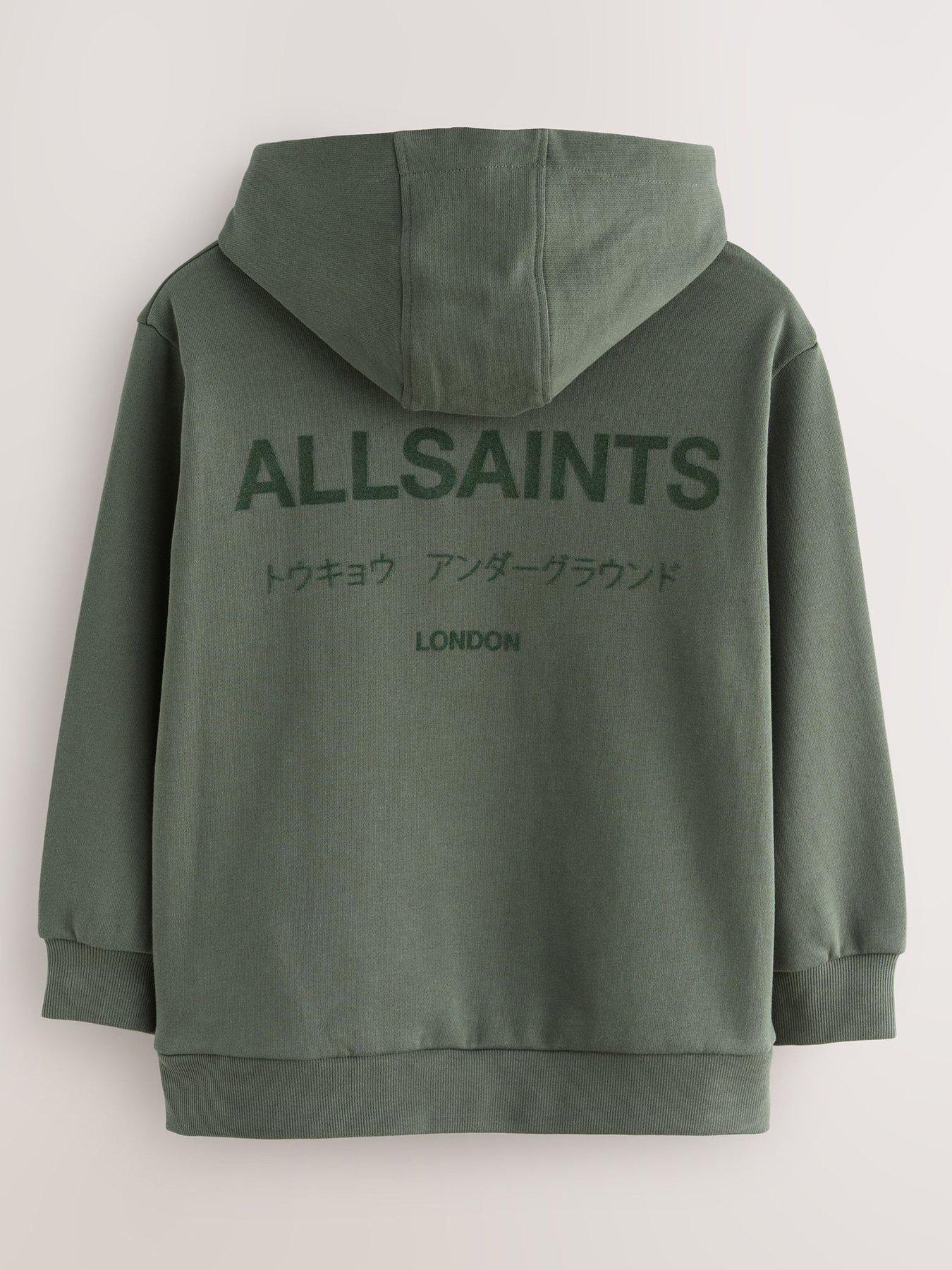  image of smallsaints-older-boys-underground-hoodie-green